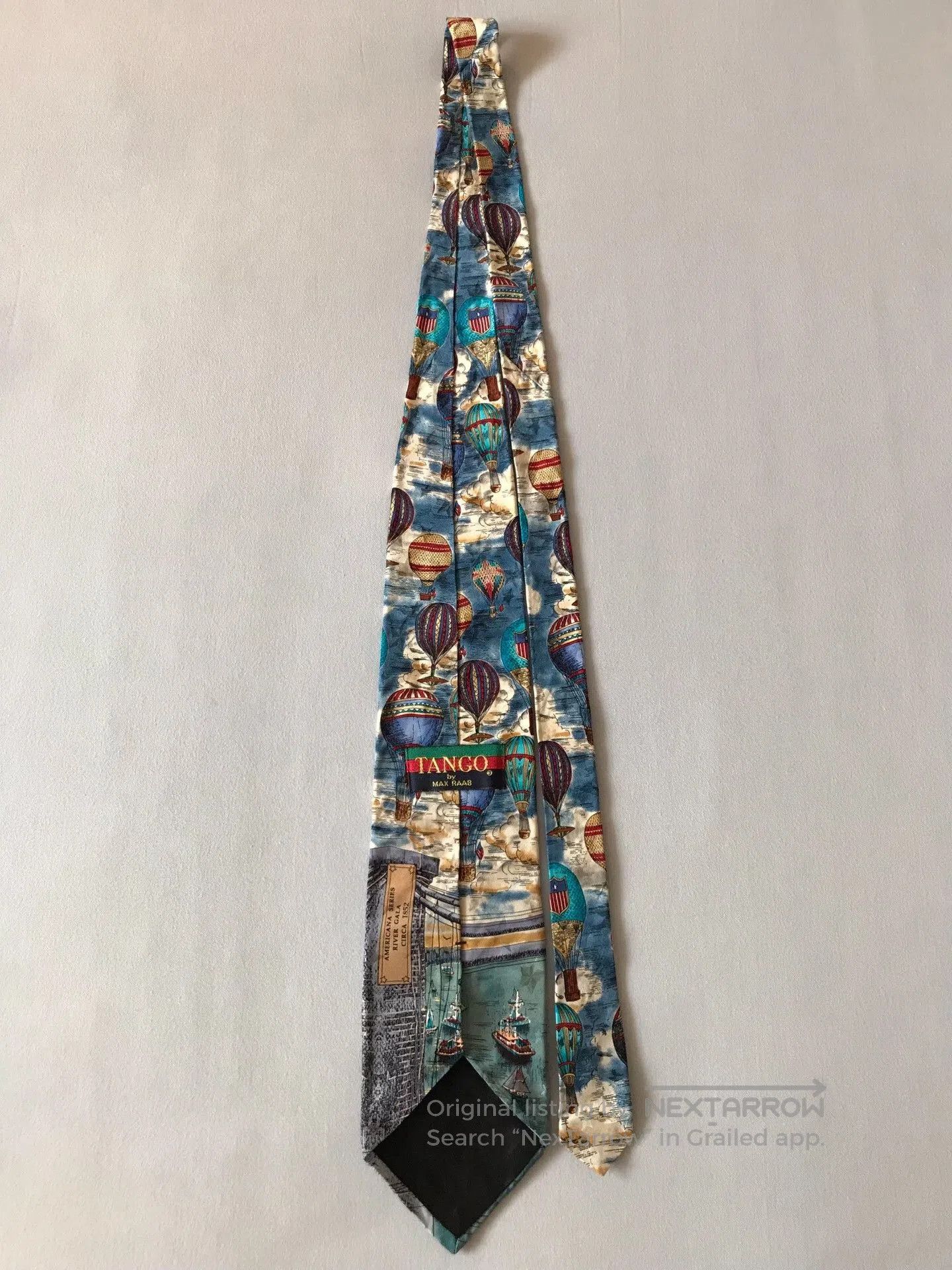 Vintage Vintage American Tango Silk Tie. Size ONE SIZE - 4 Thumbnail