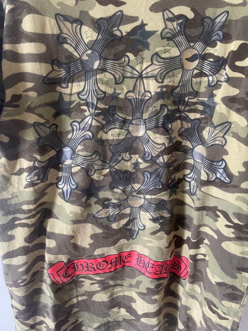 Chrome Hearts CH Camo Tee Shirt Size US L / EU 52-54 / 3 - 2 Thumbnail