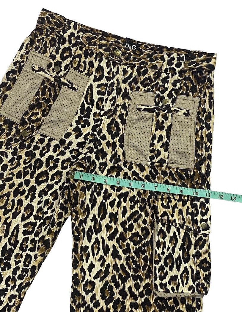 Designer × Dolce & Gabbana Dolce & Gabbana Cargo-Style Joggers Pants With Leopard Pants Size US 30 / EU 46 - 8 Thumbnail