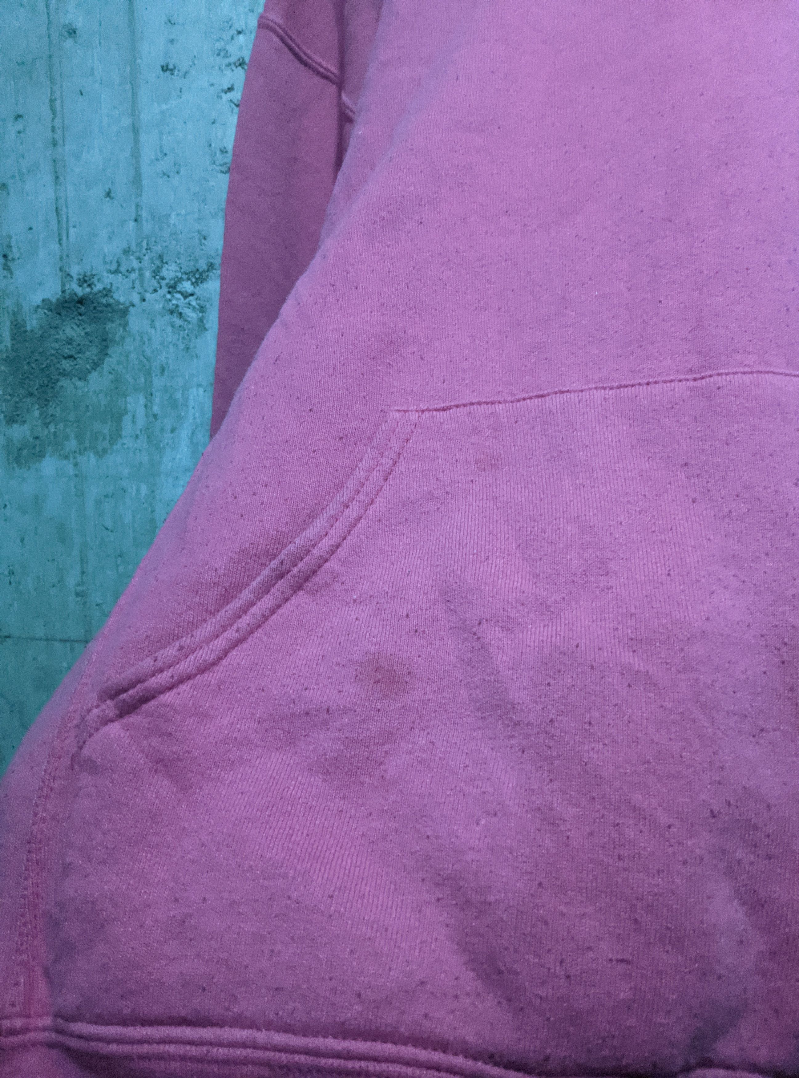 Vintage Vintage 2000s rusell Athletic pink blank hoodie Size US M / EU 48-50 / 2 - 6 Thumbnail