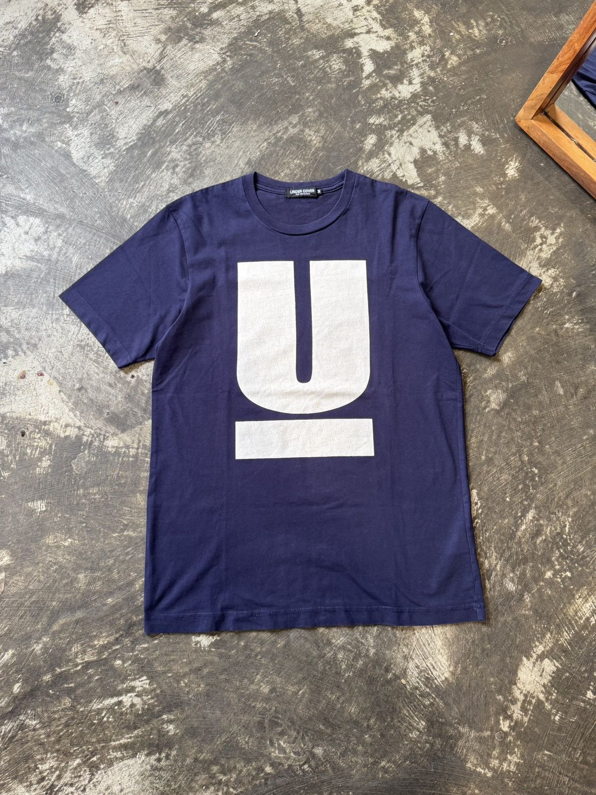 Undercover UNDERCOVER U LOGO NAVY T SHIRT Size US M / EU 48-50 / 2 - 1 Thumbnail