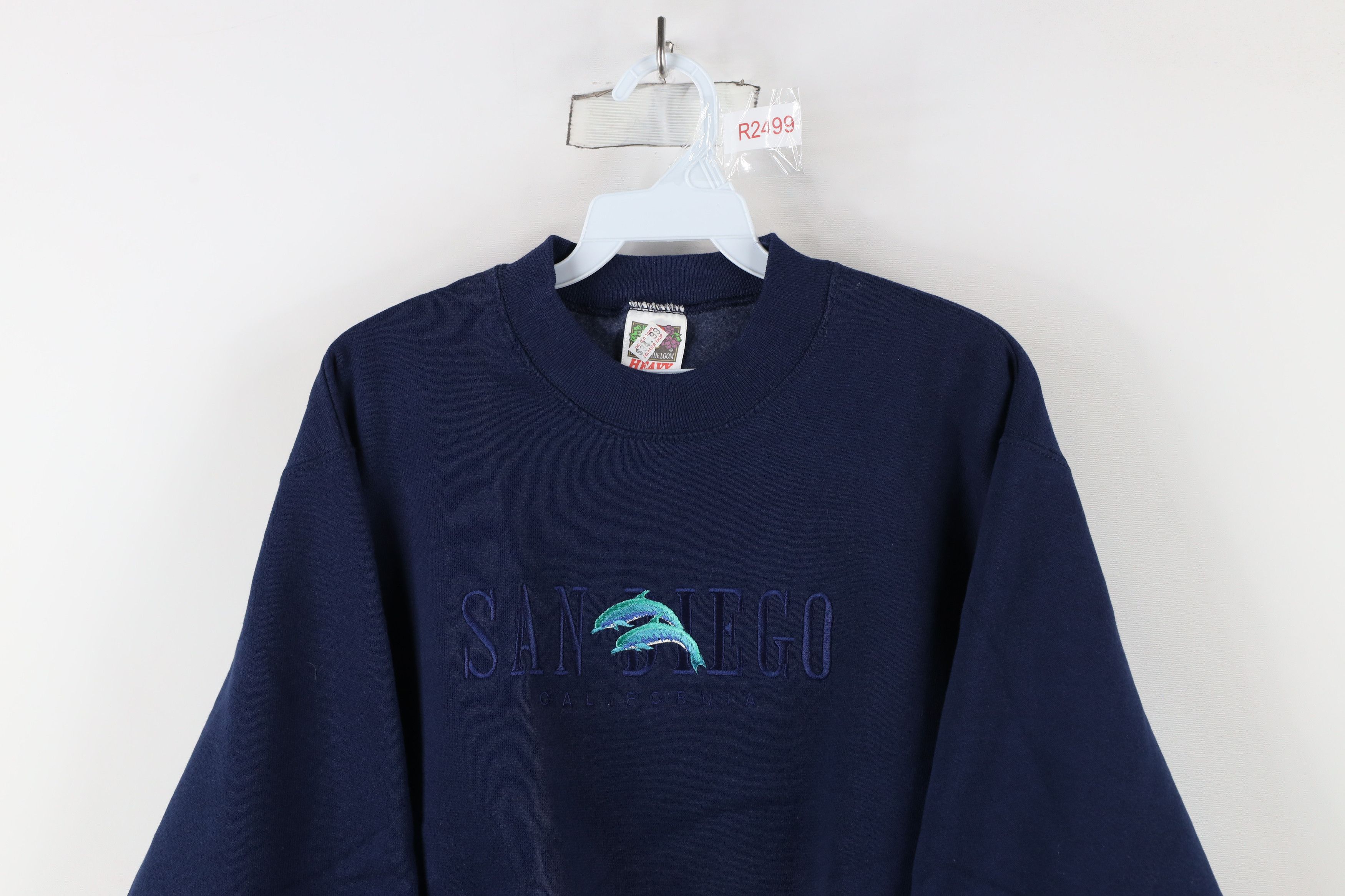Vintage Deadstock Vintage 90s Streetwear Diego Dolphins Sweatshirt Size S / US 4 / IT 40 - 2 Thumbnail