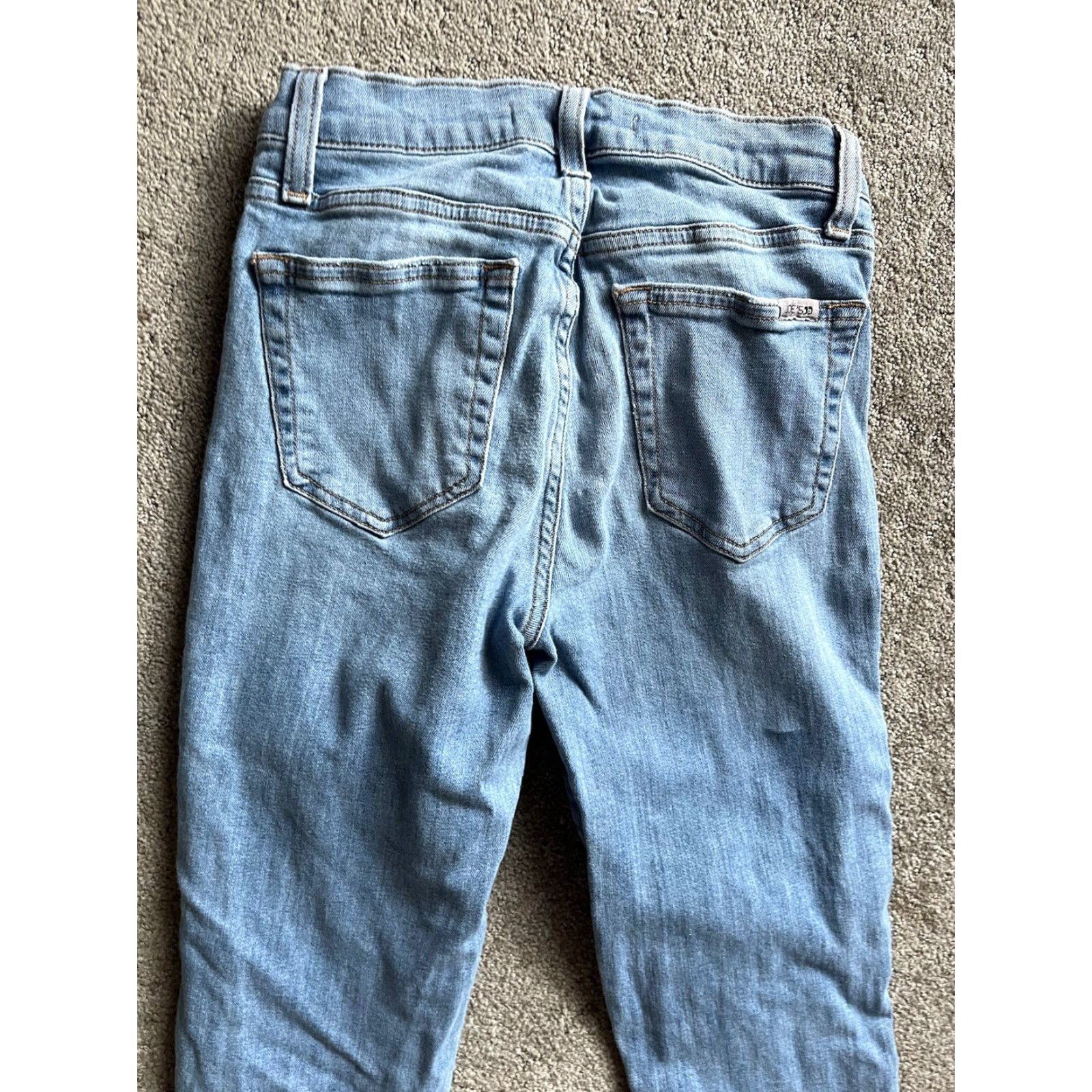 Vintage Joes Jeans Women Brenda High Rise Skinny Jeans 26 Blue Denim Cotton Elastane Slim 5-Pocket Design Size 26" / US 2 / IT 38 - 2 Thumbnail