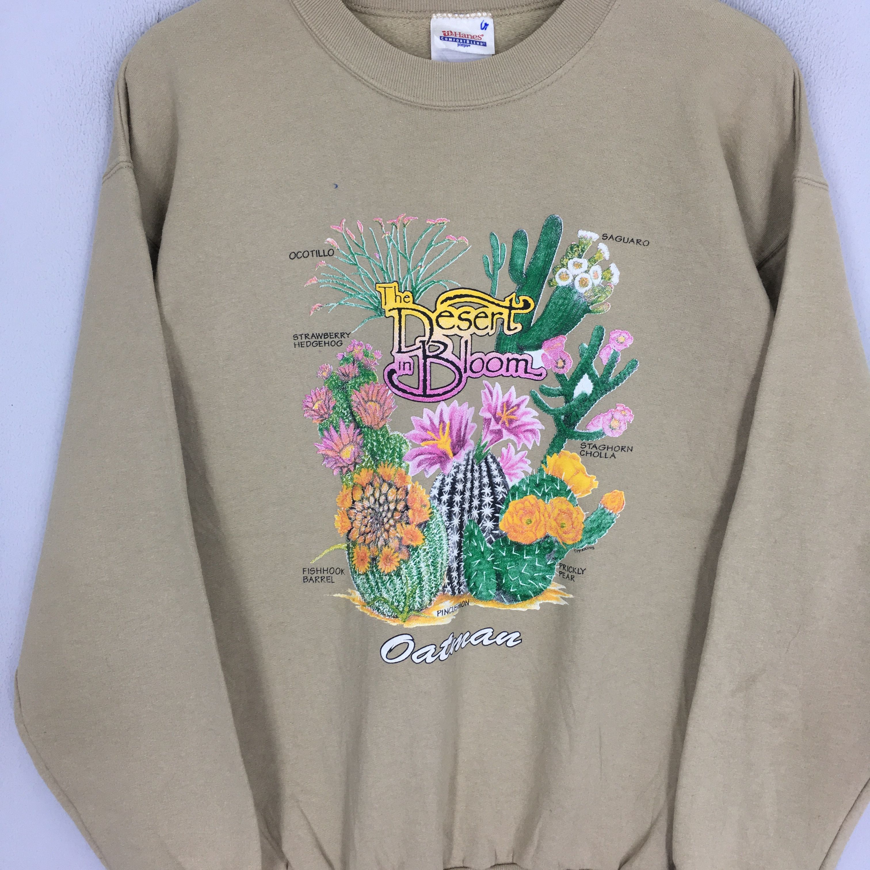 Hanes the desert bloom sweatshirt - 199 Size US M / EU 48-50 / 2 - 3 Thumbnail