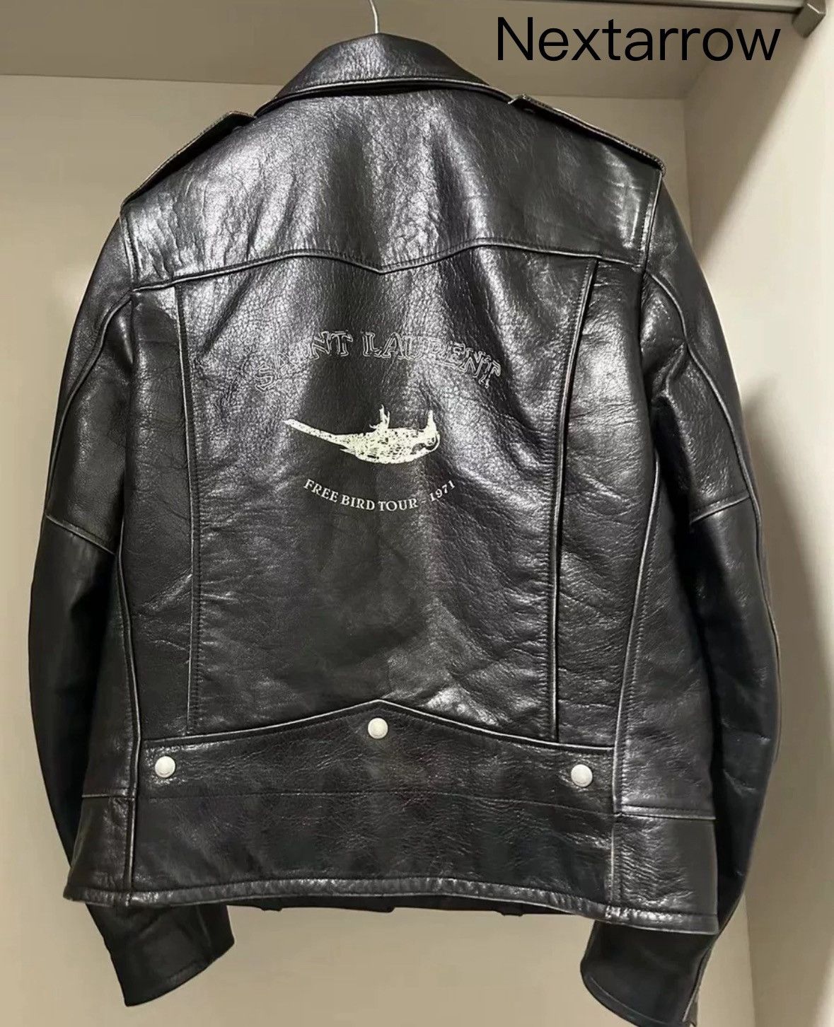 Saint Laurent Paris × Yves Saint Laurent Saint Laurent 18fw L01 Leather Jacket 2412-Nextarrow Size US XL / EU 56 / 4 - 2 Thumbnail