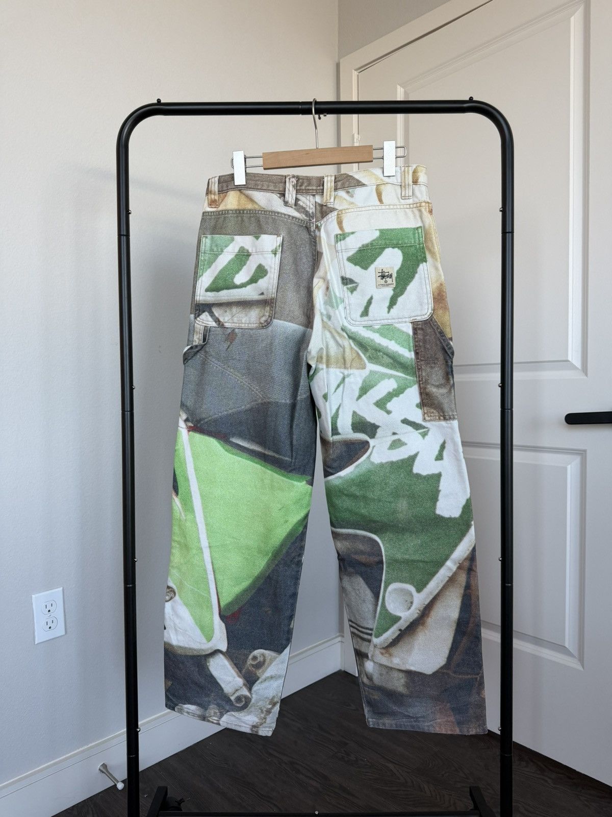 Stussy Stussy Canvas Work Pant Baja Print Carpenter - Rare Piece Size US 30 / EU 46 - 2 Thumbnail