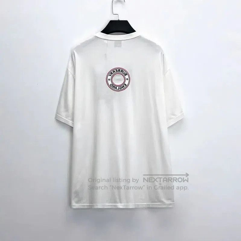 Burberry Burberry Men's White Logo Short Sleeve T. Size US XS / EU 42 / 0 - 2 Thumbnail