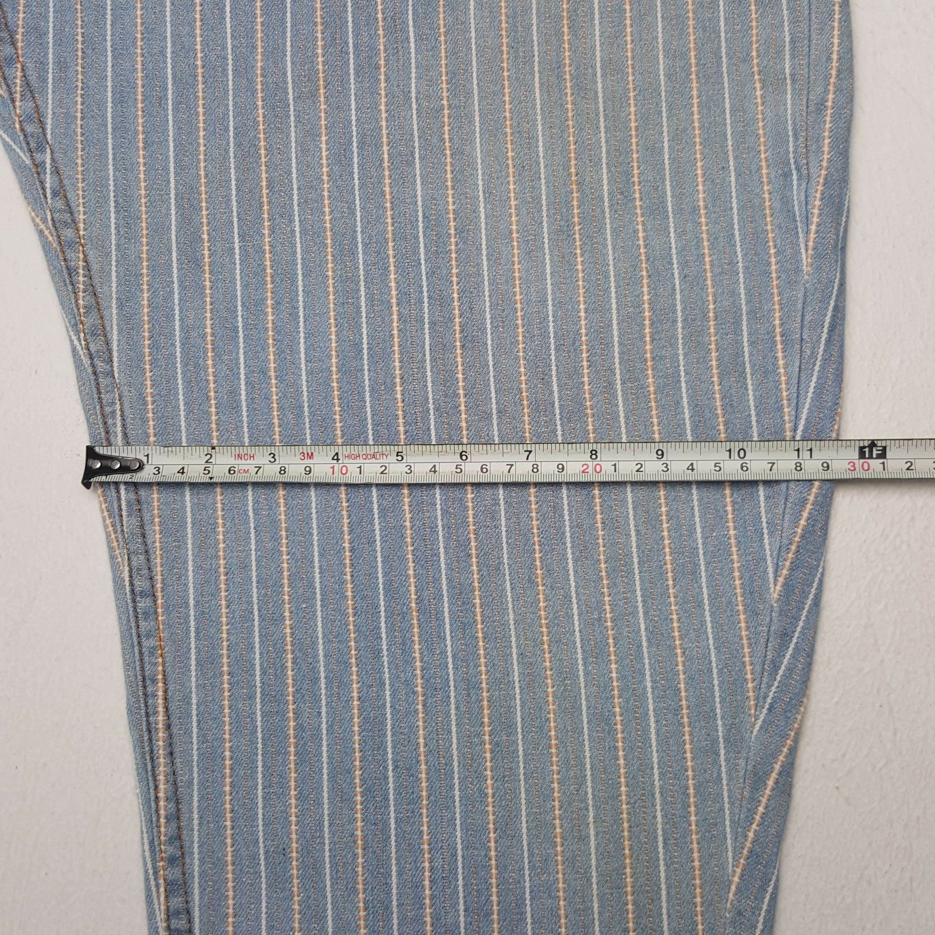 Issey Miyake × Ne-Net × Vintage Vintage Ne-net by Issey Miyake Striped Overall Jacket Size US 38 / EU 54 - 10 Thumbnail