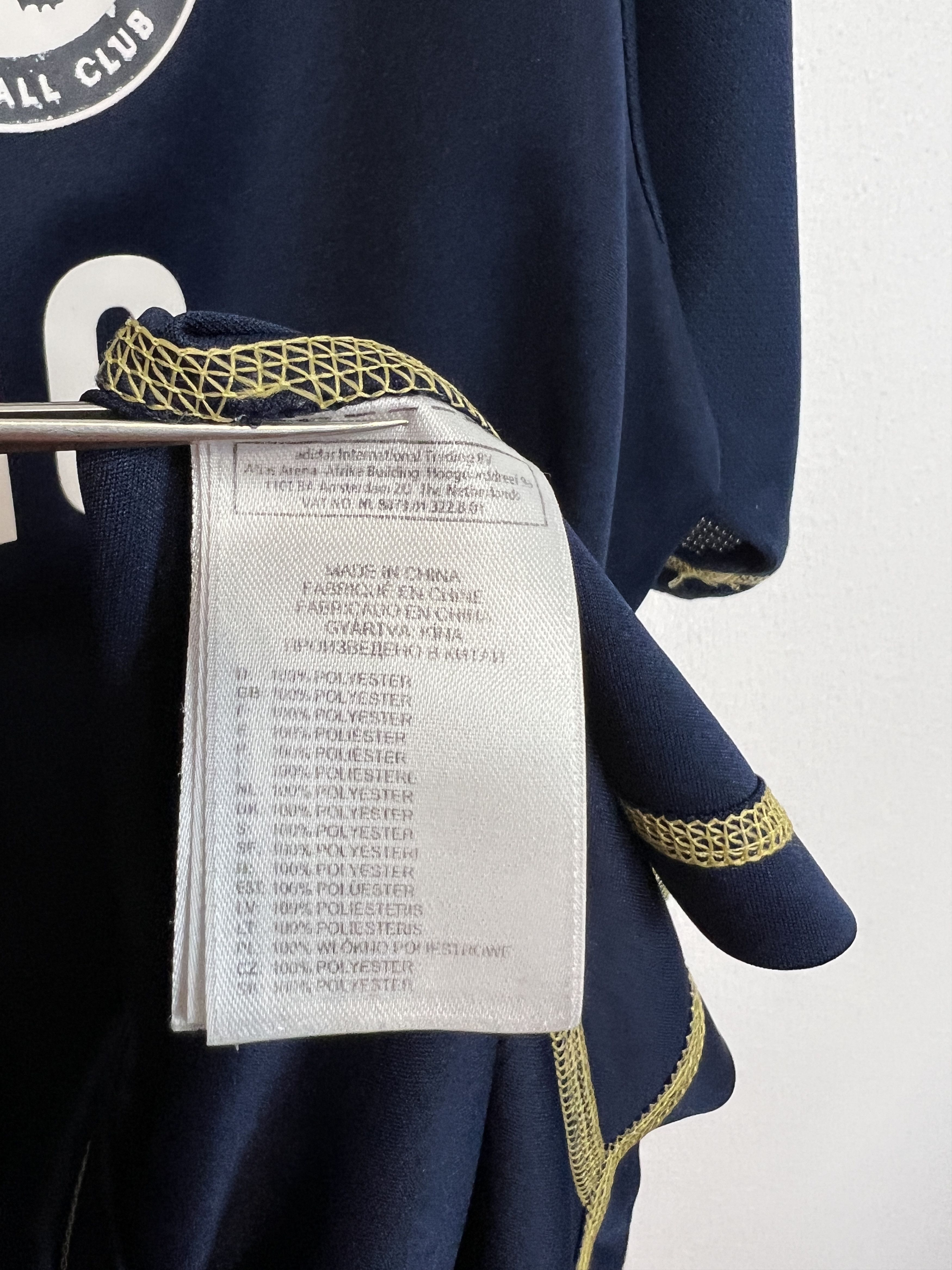Adidas Vintage Chelsea Football Player Issue Train Shirt Jersey Size US XL / EU 56 / 4 - 7 Thumbnail