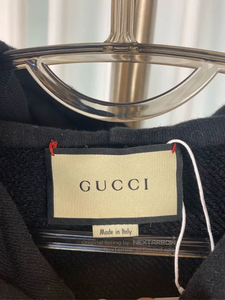 Gucci Gucci Black retro old destruction block colour block Logo Size US L / EU 52-54 / 3 - 3 Thumbnail