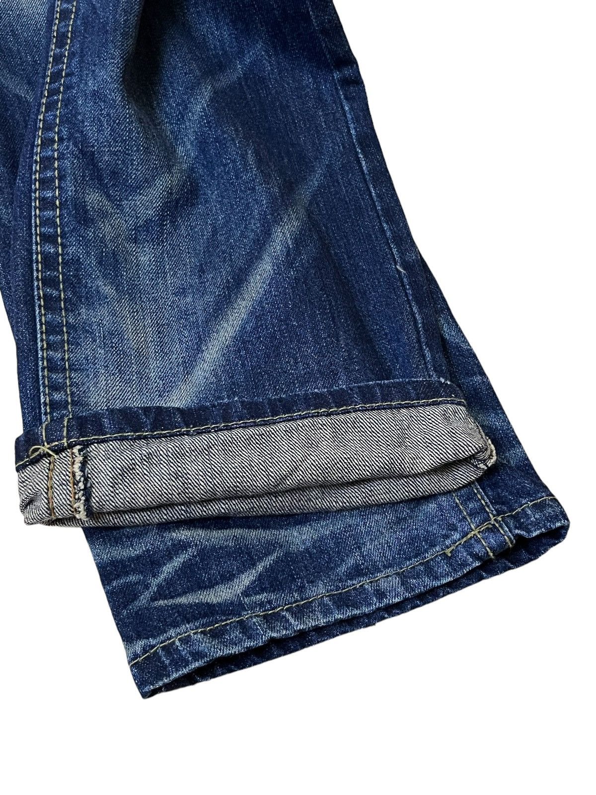 Japanese Brand Y2K FASHION YOSHITOMO NARA LOLITA DRAWSTRING WAIST JEANS Size US 32 / EU 48 - 10 Thumbnail