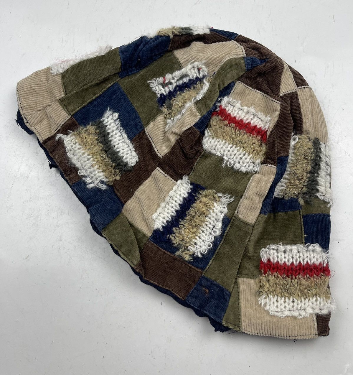 Japanese Brand rare design patchworks hat tc28 Size ONE SIZE - 5 Thumbnail