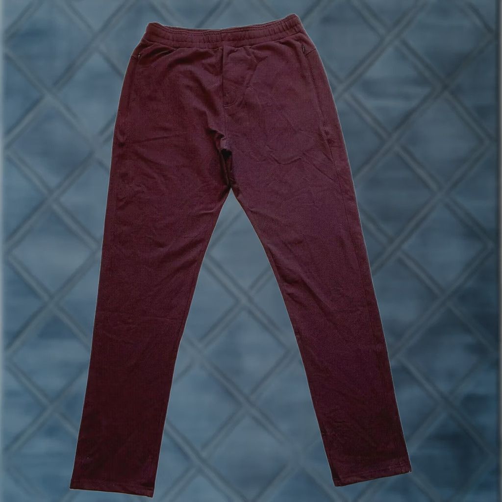 Vintage Public Rec All Day Every Day Pants Nylon Stretch Elastic Waist Jogger 32/34 Mens Regular Red Heather Size US 32 / EU 48 - 1 Thumbnail