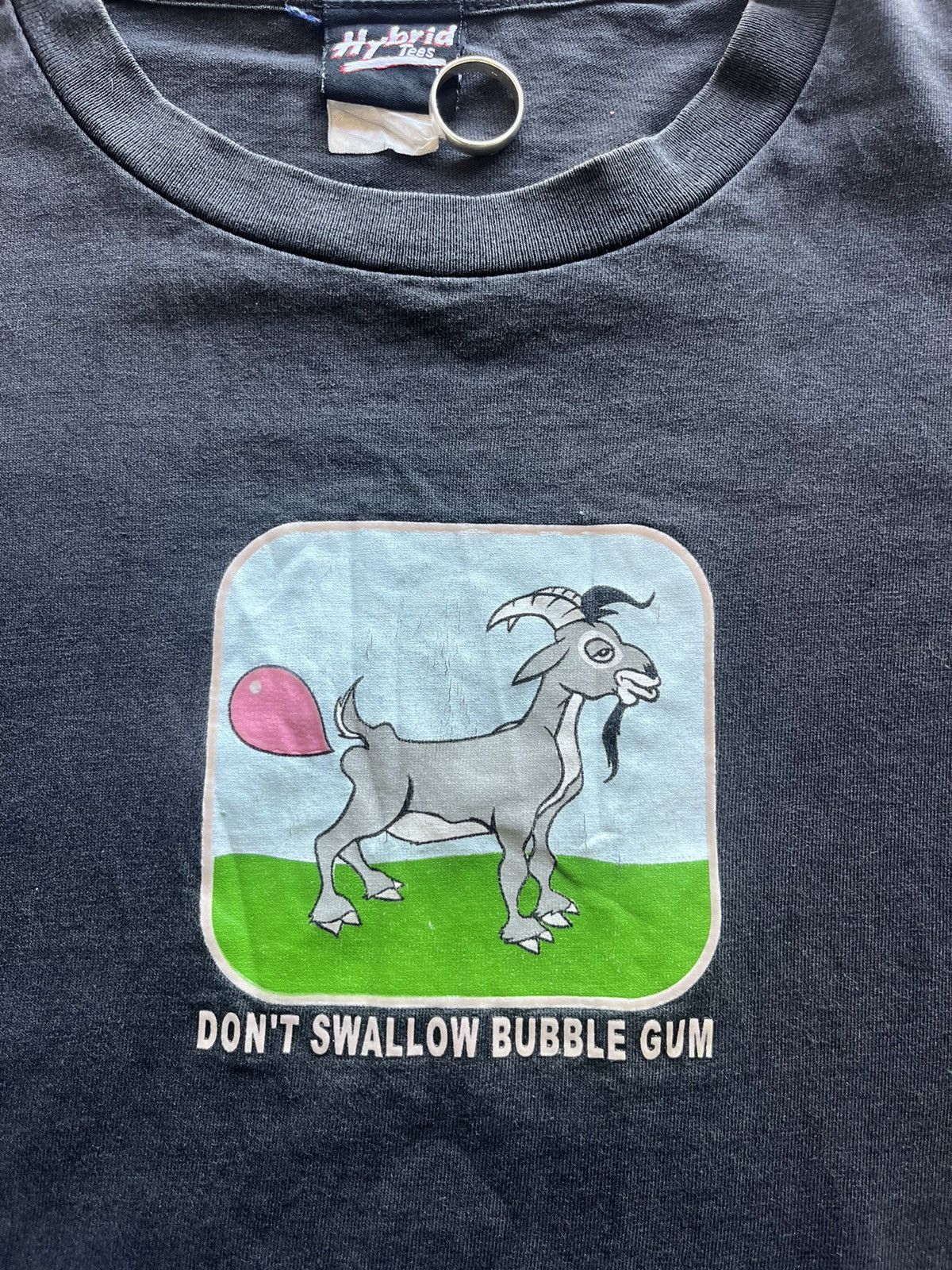 Other Hybrid Don’t Swallow Bubble Gum Funny Tshirt Size US L / EU 52-54 / 3 - 5 Thumbnail