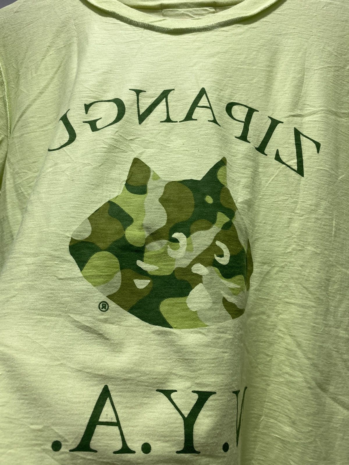 Issey Miyake × Japanese Brand × Ne-Net Sick☠️ Issey Miyake Cat Nenet Reverse Print Designer Size US M / EU 48-50 / 2 - 9 Thumbnail