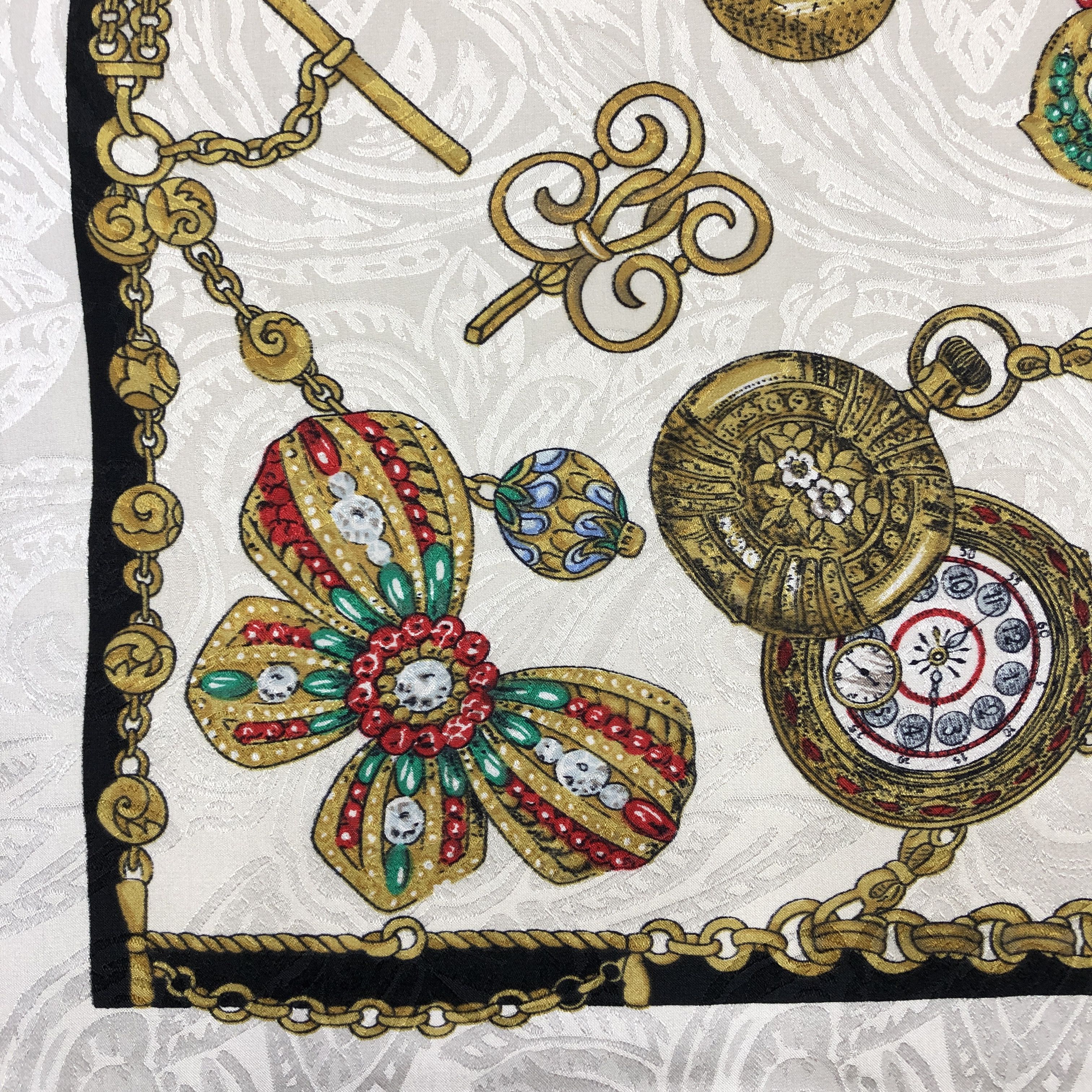 Other Vintage SILK Scarf Twill Stole Wraps Scarves Size ONE SIZE - 7 Thumbnail