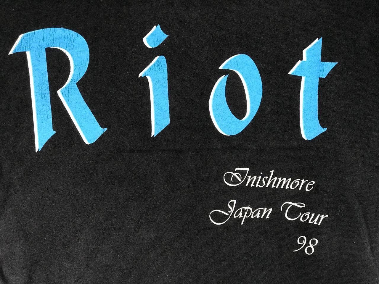 Band Tees vintage 1998 riot v irishmore tour japan Size US M / EU 48-50 / 2 - 3 Thumbnail