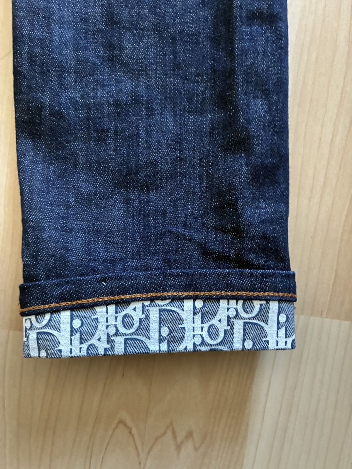 Dior Dior Oblique Cuff Denim Jeans Size US 30 / EU 46 - 3 Thumbnail