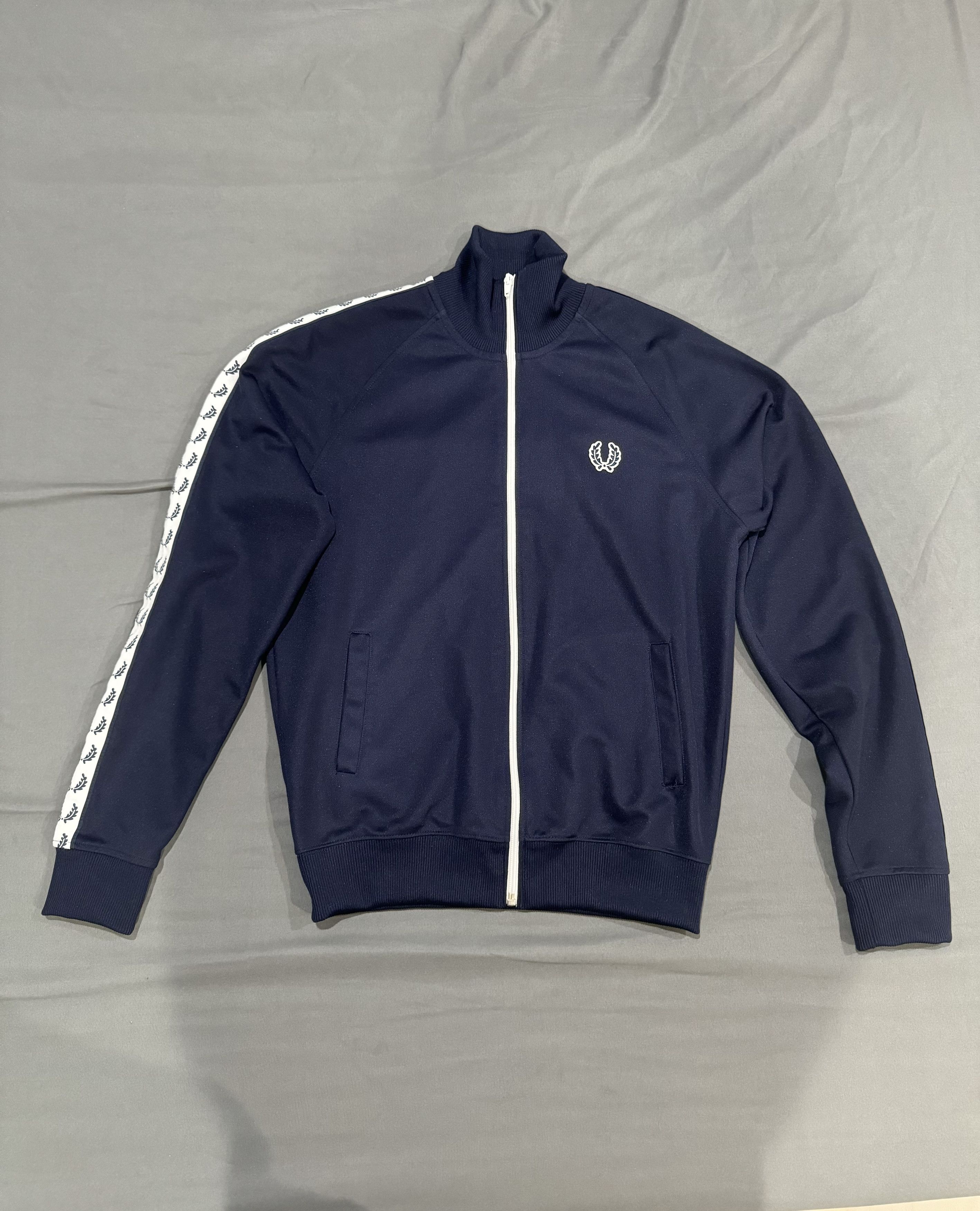 Fred Perry FRED PERRY Taped Track Jacket Size US S / EU 44-46 / 1 - 1 Thumbnail