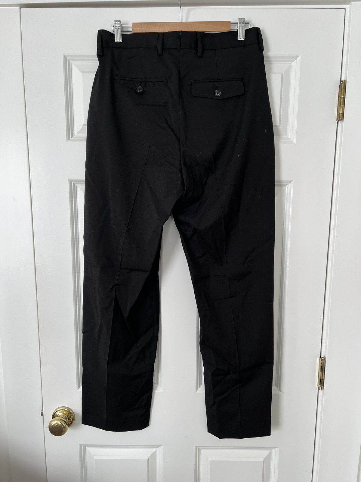 Our Legacy Black chino 22 in wool Size US 32 / EU 48 - 3 Thumbnail