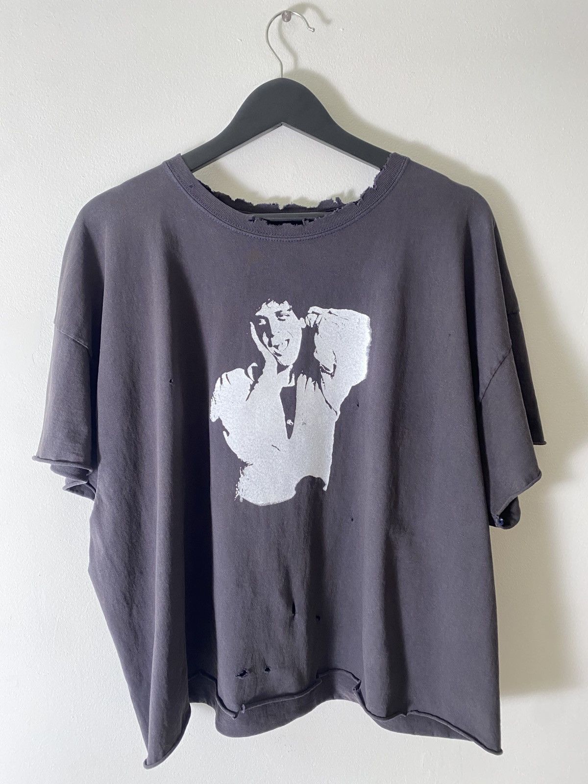 Band Tees Vintage-Washed Faded and Distressed Lou Reed Band T Shirt 2 Size US XL / EU 56 / 4 - 3 Thumbnail
