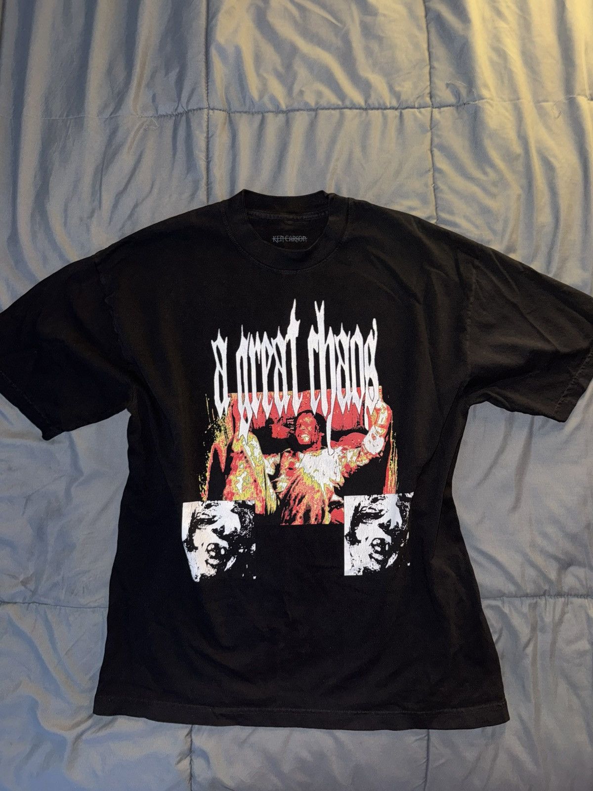 Ken Carson ken carson a great chaos gore tee Size US L / EU 52-54 / 3 - 1 Thumbnail