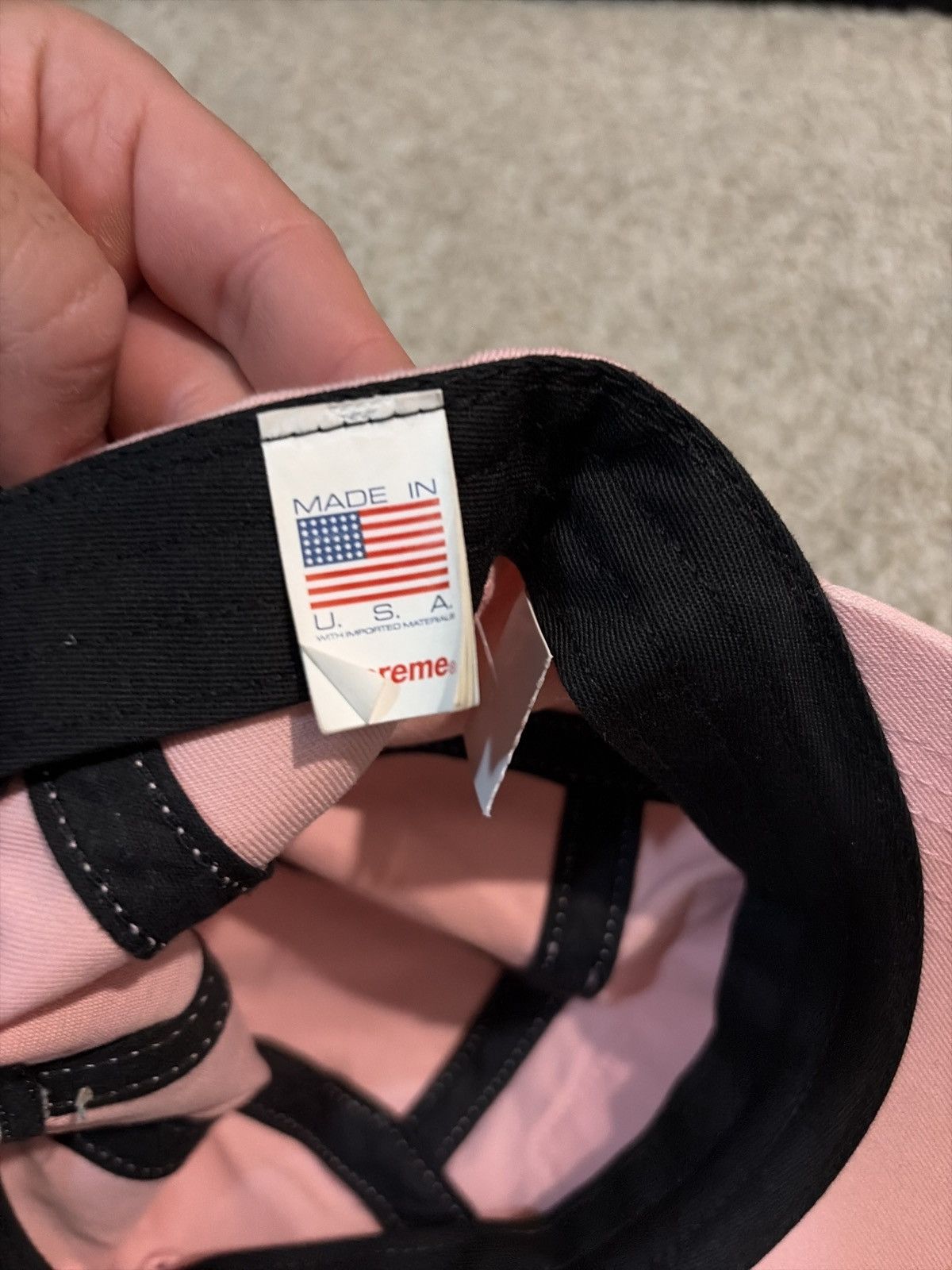 Supreme Pink 5 pannel supreme Size ONE SIZE - 3 Thumbnail