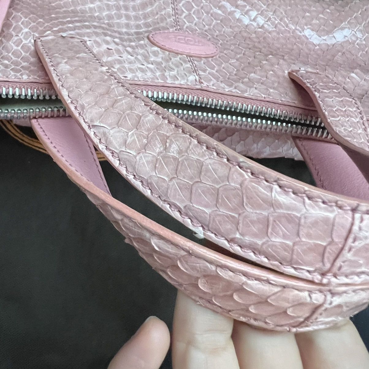 Tod's Tod’s Pink Mini Leather Bag Made in Italy w/ Dust Bag Size ONE SIZE - 6 Thumbnail