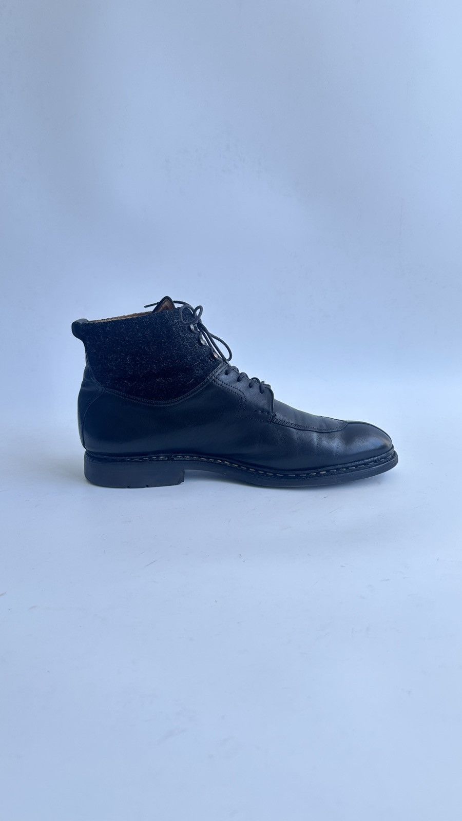 Heschung Heschung Sequoia Black Leather Boots Norwegian Welted Size US 8 / EU 41 - 10 Thumbnail