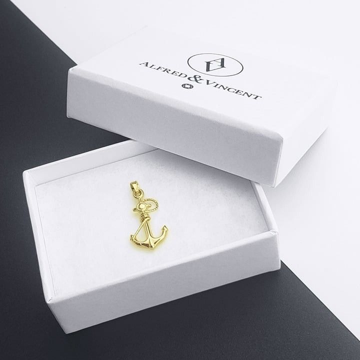 Other Anchor Navy Seaman Charm Pendant 14k Yellow Gold Nautical Size ONE SIZE - 2 Thumbnail