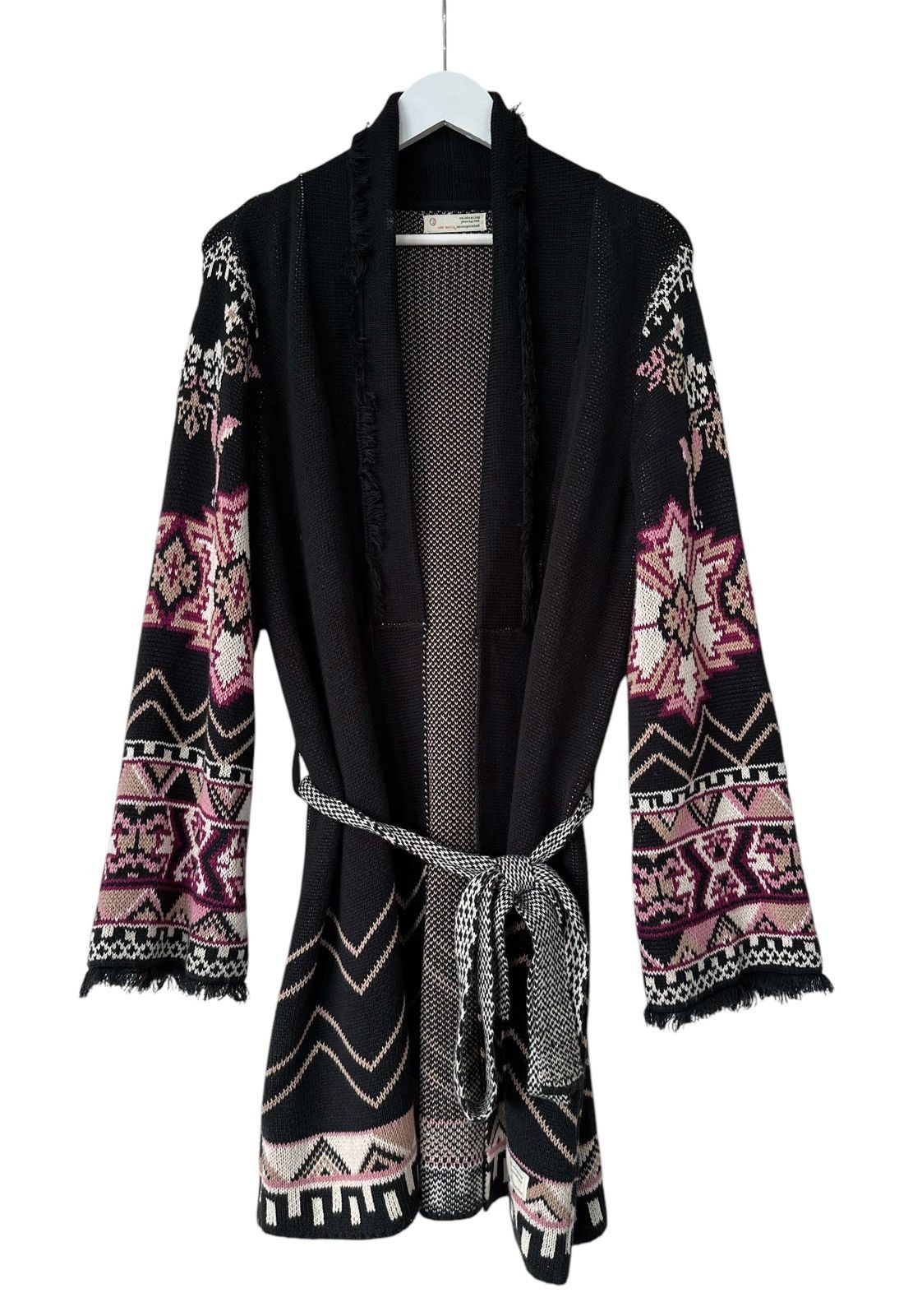 Other Odd Molly 917 Cable Knit Belted Cardigan Women's Size 2 Size M / US 6-8 / IT 42-44 - 2 Thumbnail