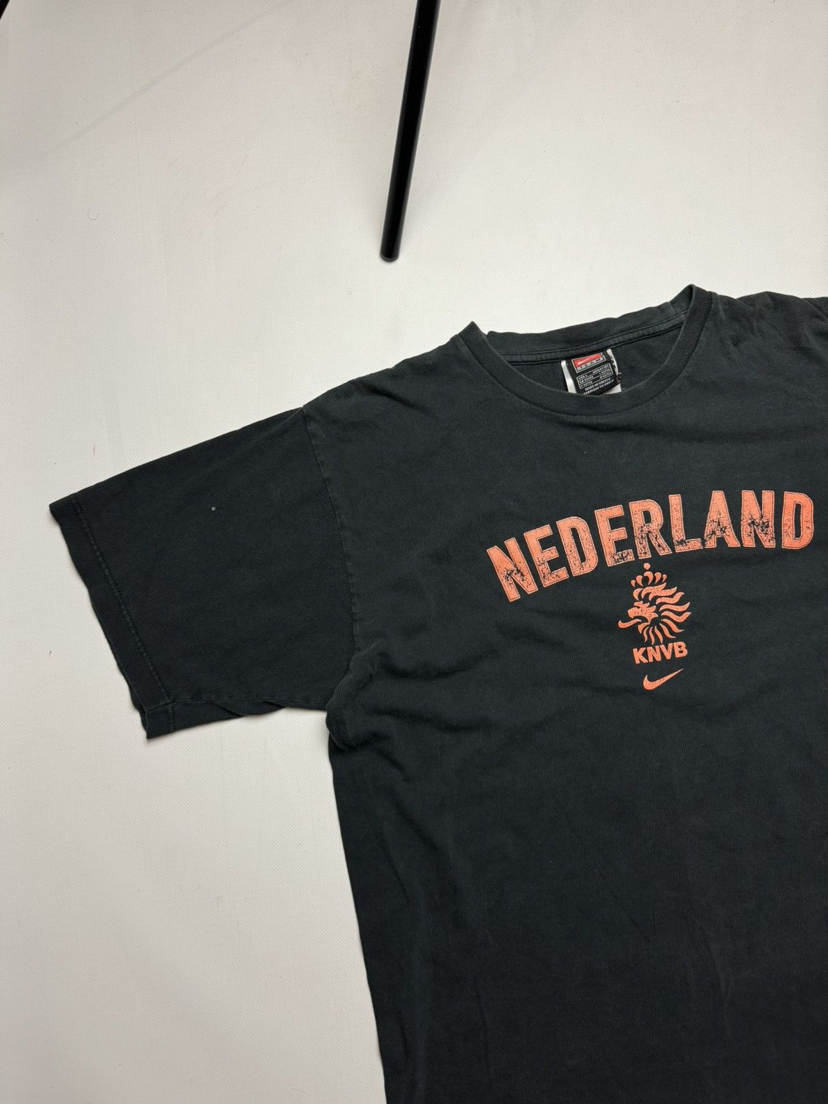 Nike × Vintage Nederland Nike vintage T-shirt #9 Van Nistelrody Size US L / EU 52-54 / 3 - 3 Thumbnail