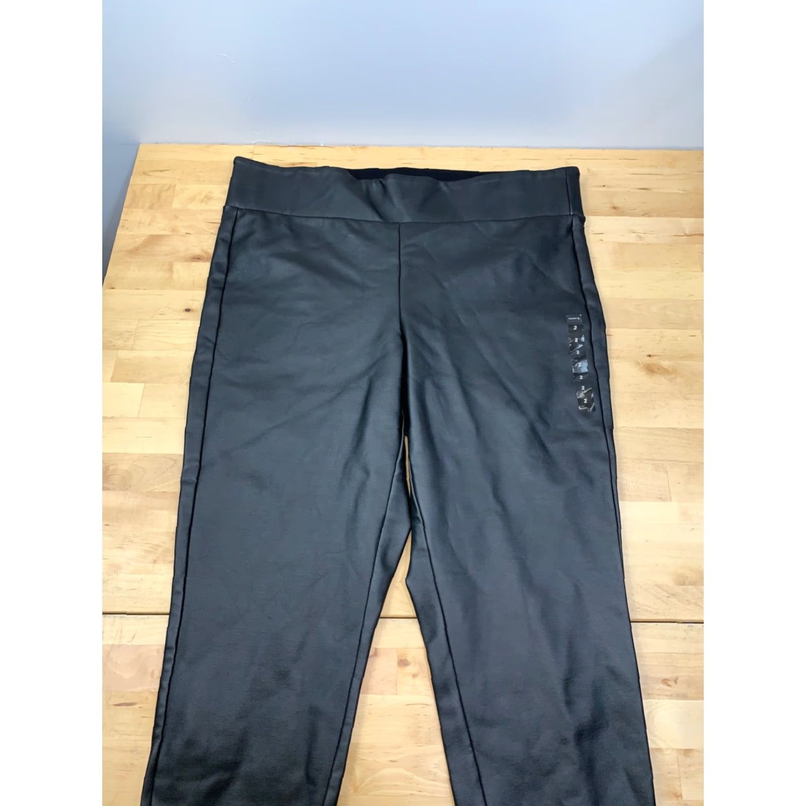 Torrid Torrid Pixie Faux Leggings Black Size 2 18-20 Casual #4380 Size 26" / US 2 / IT 38 - 2 Thumbnail
