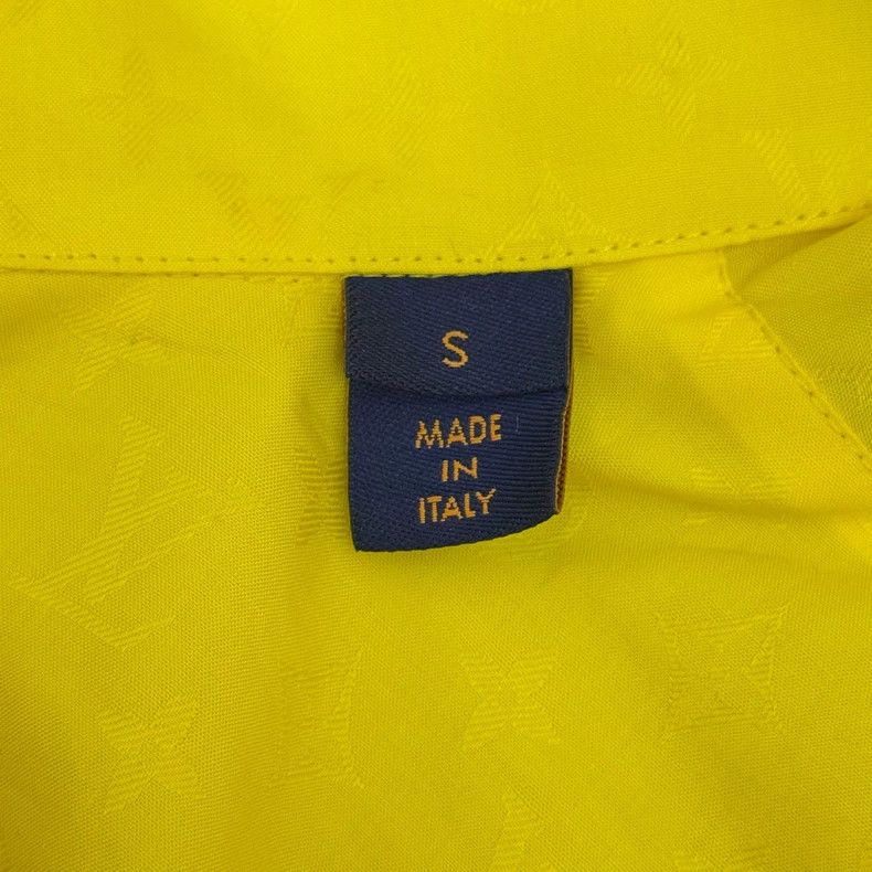 Louis Vuitton Louis Vuitton Yellow full logo shirt 2505-Nextarrow Size US S / EU 44-46 / 1 - 7 Thumbnail