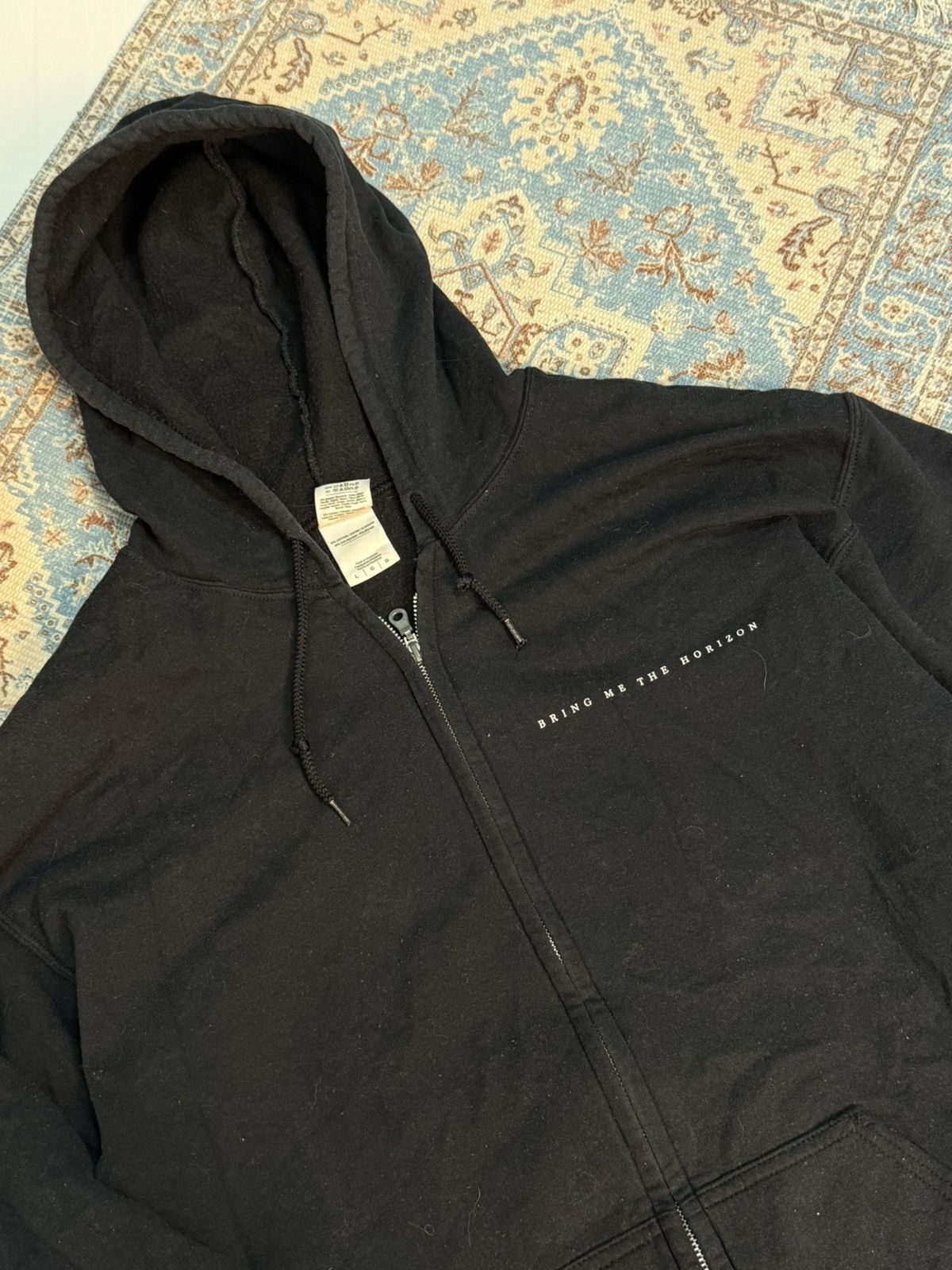 Band Tees Vintage 00s Bring Me The Horizon Zip Hoodie Size US L / EU 52-54 / 3 - 3 Thumbnail