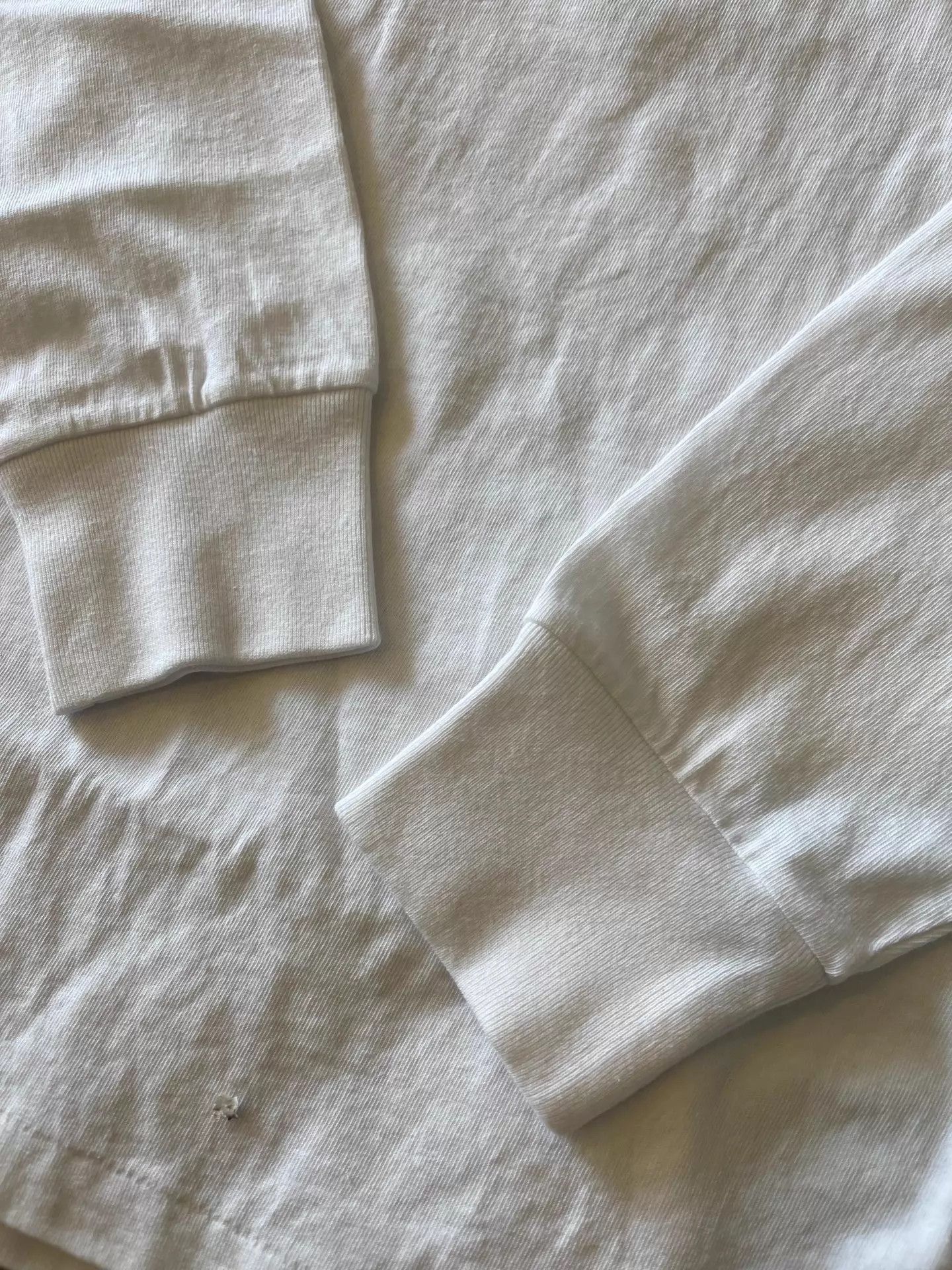 Comoli COMOLI Cotton Jersey LS T-Shirt White Size 2 26SS Size US M / EU 48-50 / 2 - 6 Thumbnail