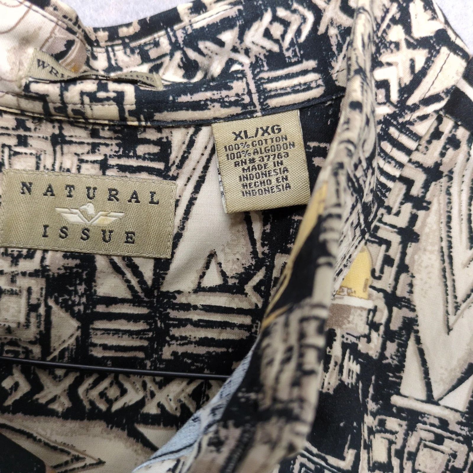 Natural Issue Vtg Natural Issue Hawaiian Shirt Men's XL Button Down Woody Size US XL / EU 56 / 4 - 6 Thumbnail