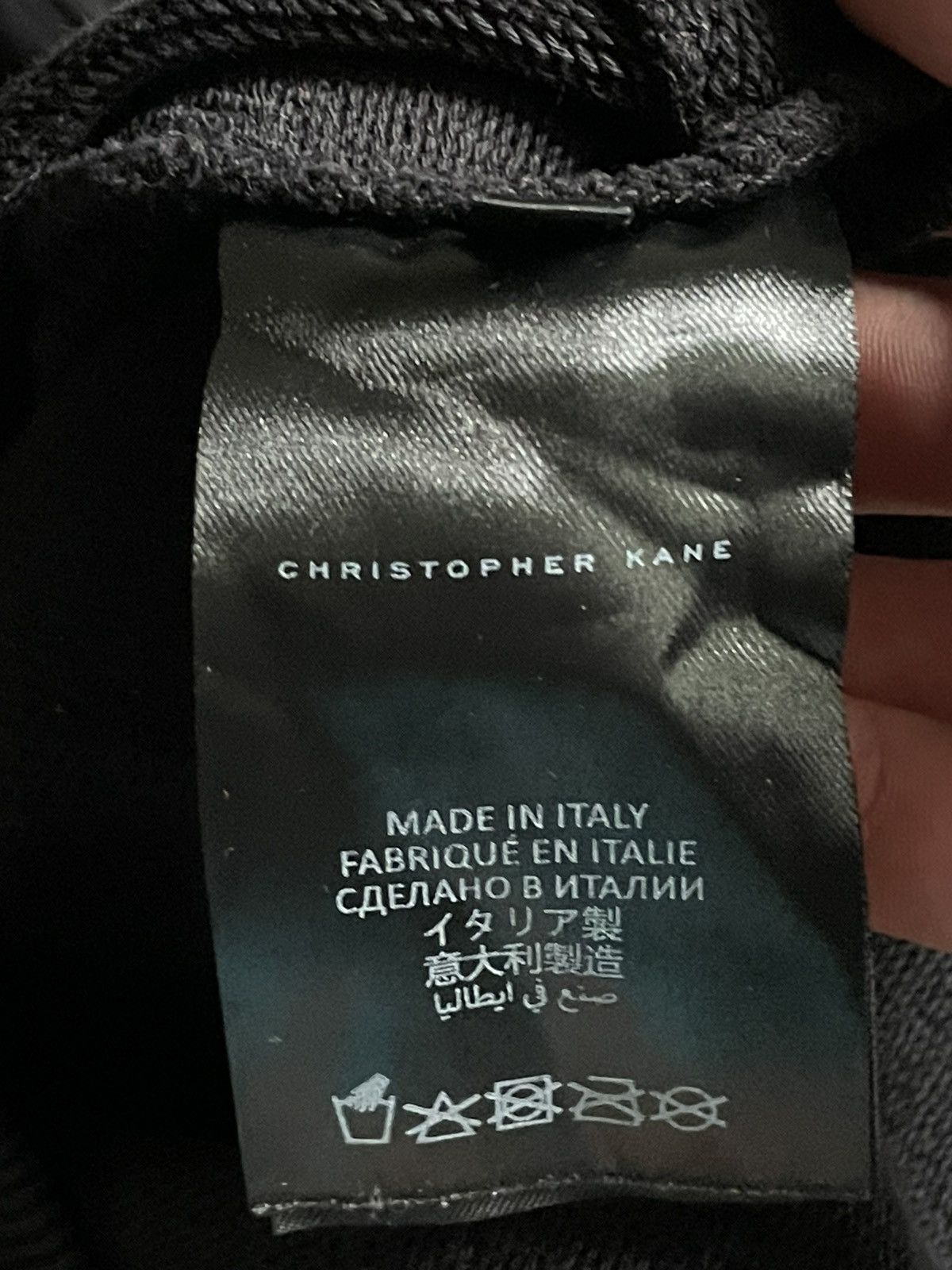 Christopher Kane Christopher Kane Techno Sexual Hoodie Black RARE Size US S / EU 44-46 / 1 - 12 Thumbnail