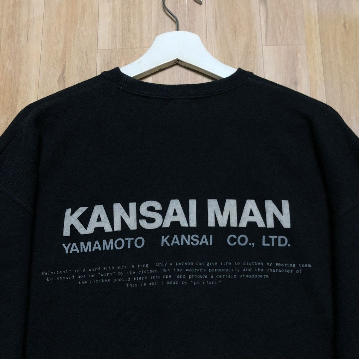 Kansai Yamamoto Vintage Kansai Yamamoto Sweatshirt Size US M / EU 48-50 / 2 - 2 Thumbnail