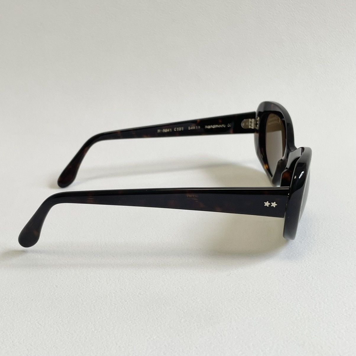 Cutler and Gross Tortoiseshell Oval ‘Cat Eye’ 70s Sunglasses Size ONE SIZE - 5 Thumbnail