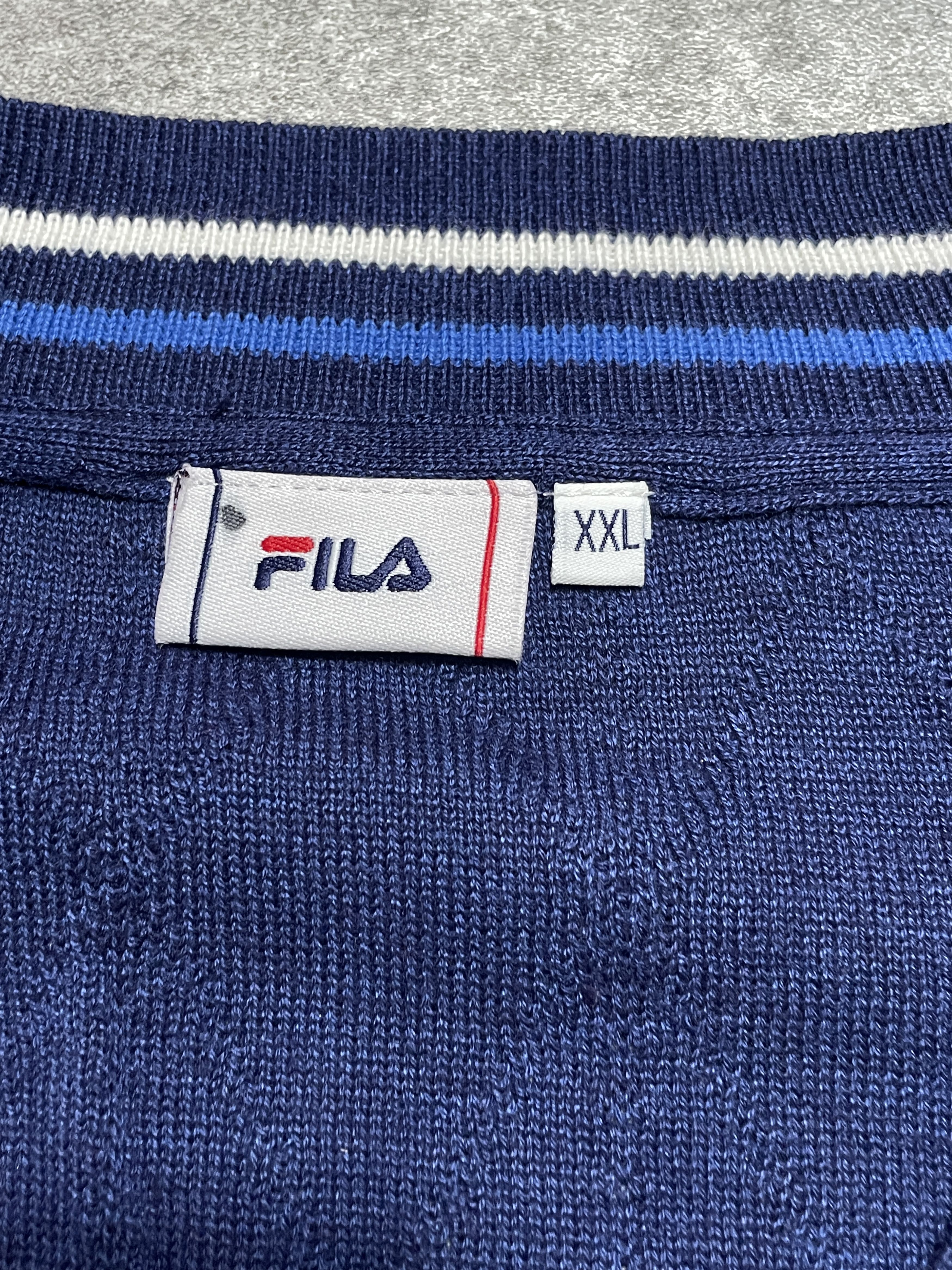 Fila ❗️RARE❗️Vintage Y2K Fila Golf Vest Sweater Elegant Size US XXL / EU 58 / 5 - 4 Thumbnail
