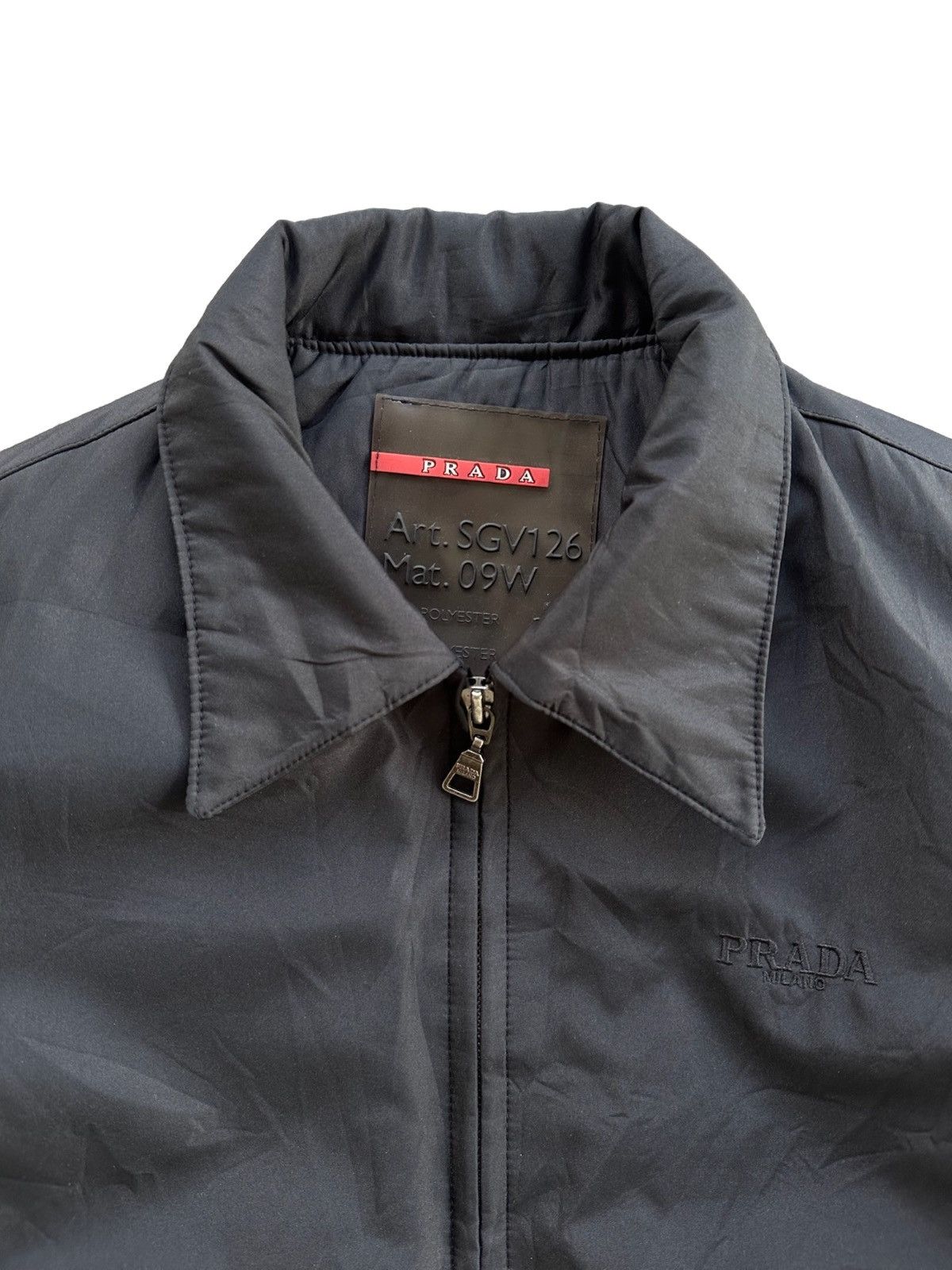 Prada Prada Black Coach Jacket Size US S / EU 44-46 / 1 - 4 Thumbnail