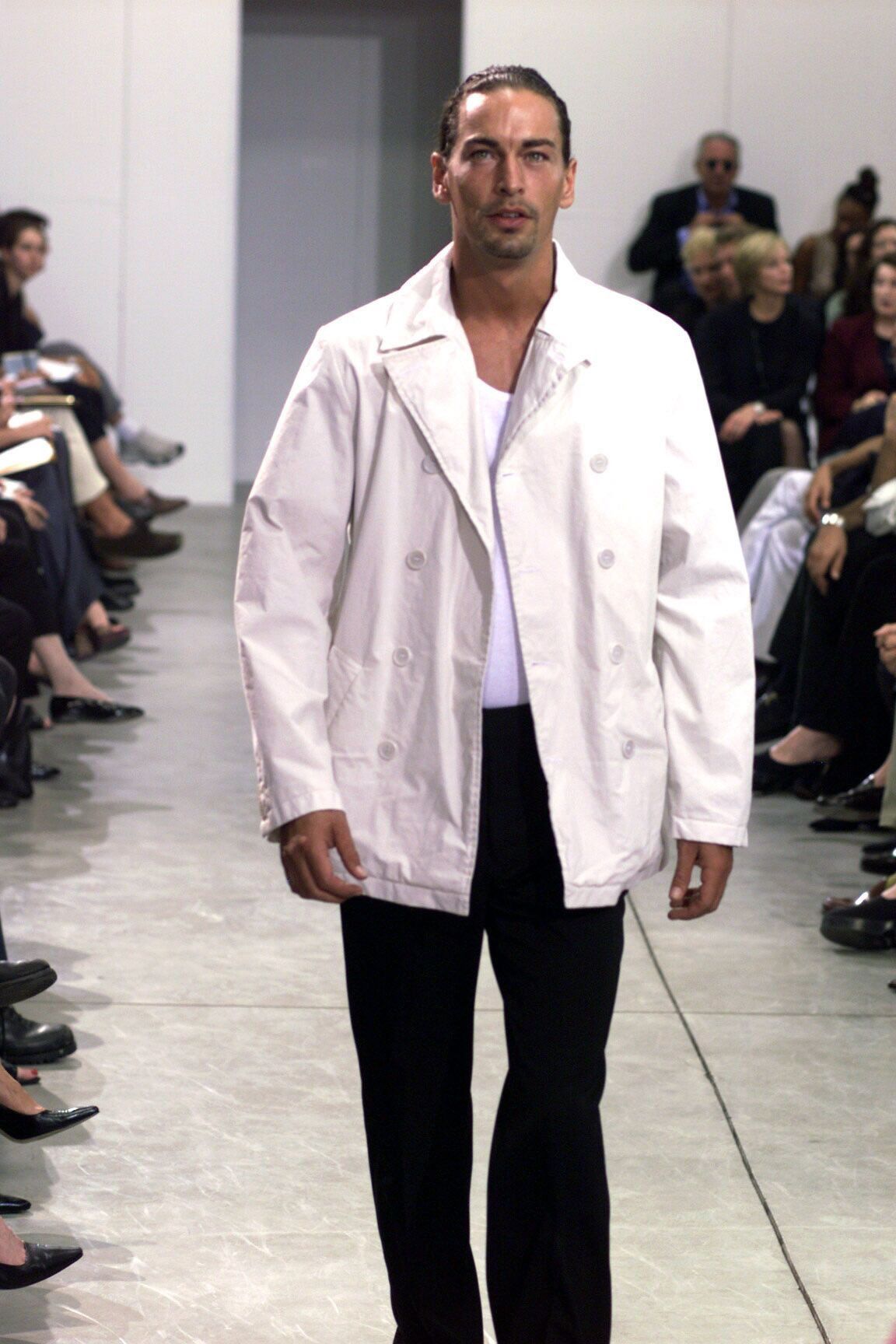 Helmut Lang Helmut Lang SS99 Cotton Peacoat Size US L / EU 52-54 / 3 - 13 Thumbnail