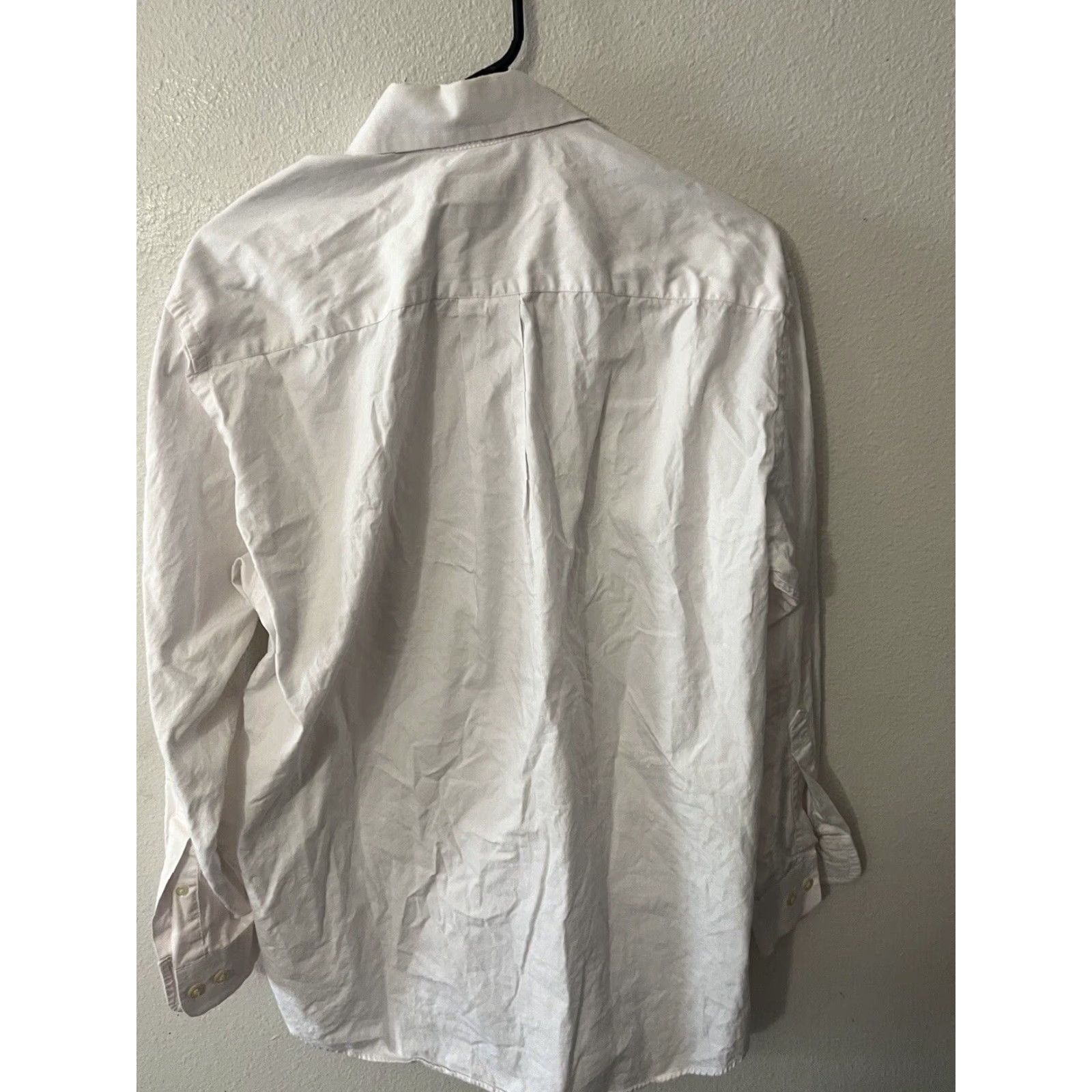 Nautica VINTAGE NAUTICA Shirt 80s Button-Up Long Sleeve White 15.5 Mens Combo Popular Keywords 80s Mens Size US M / EU 48-50 / 2 - 2 Thumbnail