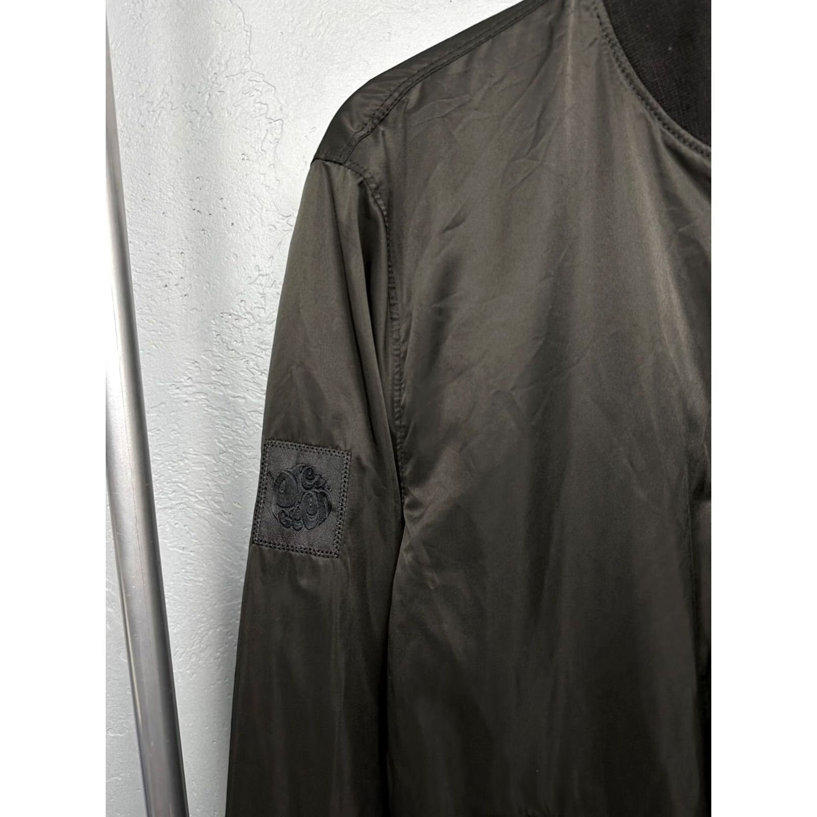 Pretty Green Pretty Green Vintage Mens Bomber Jacket L Black Nylon Polyester Jacket Mens XS-XL Size US L / EU 52-54 / 3 - 3 Thumbnail