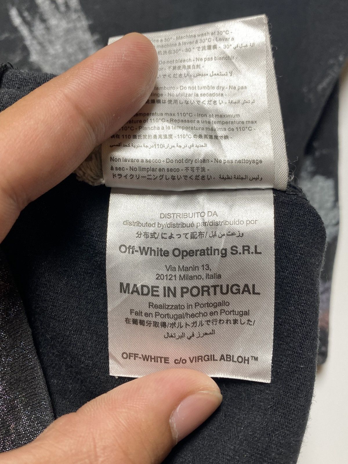 Off-White Off-White Galaxy Brushed Arrow T-Shirt Size US S / EU 44-46 / 1 - 19 Thumbnail