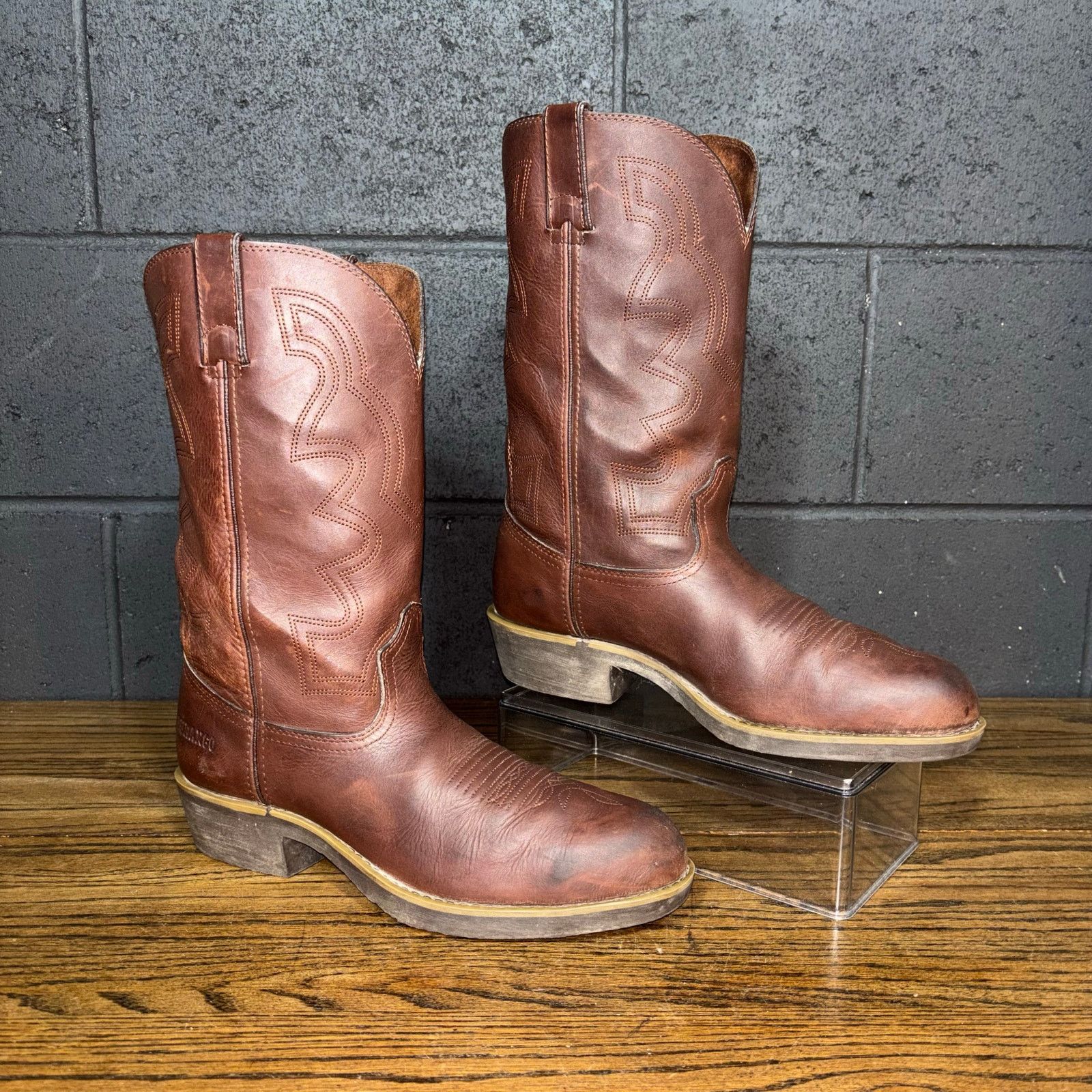 Durango Durango Wellington Steel Toe Work Boots Brown Leather 10.5D Size US 10.5 / EU 43-44 - 1 Thumbnail