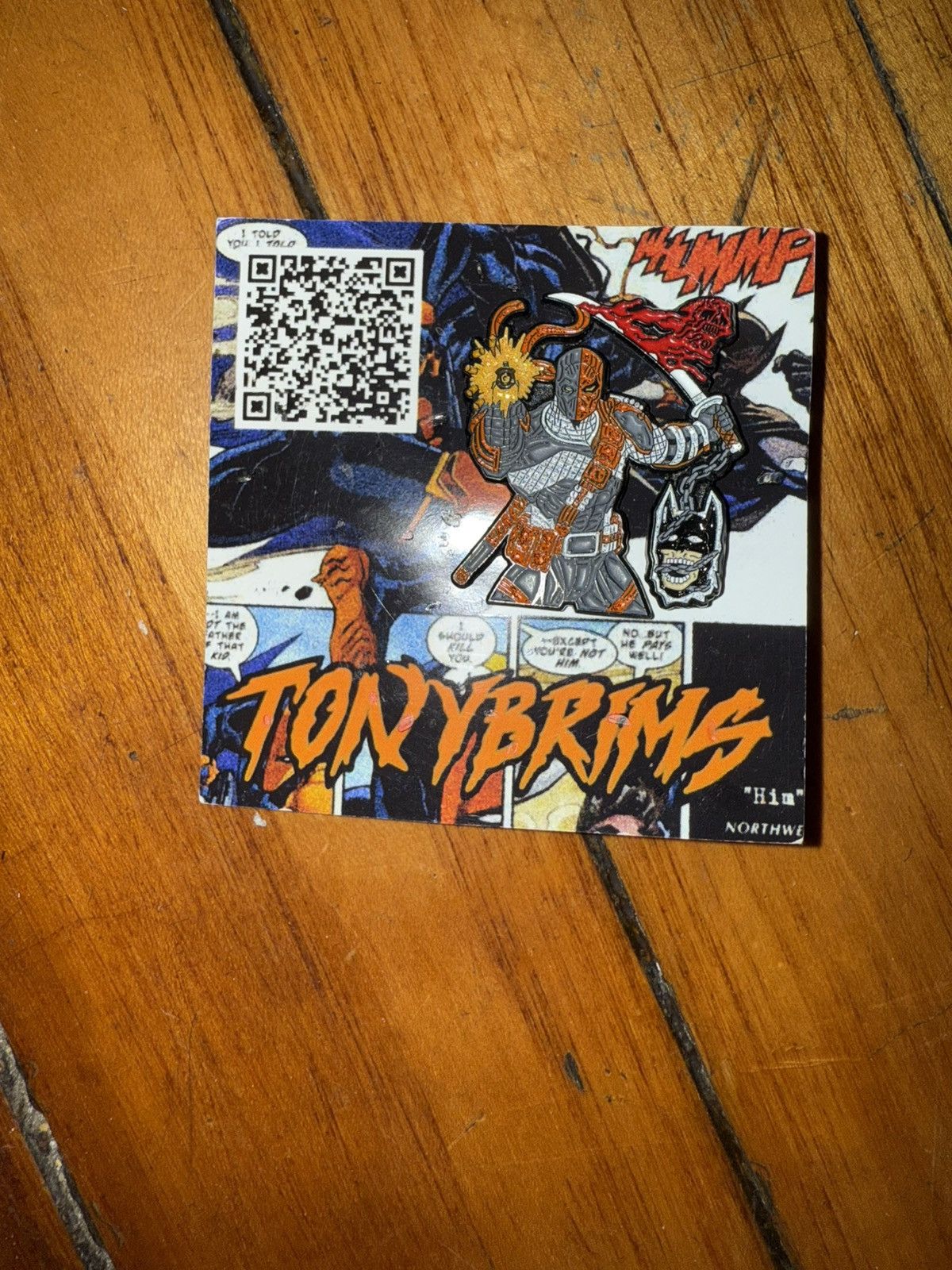 Other Tony brims deathstroke pin Size ONE SIZE - 1 Thumbnail