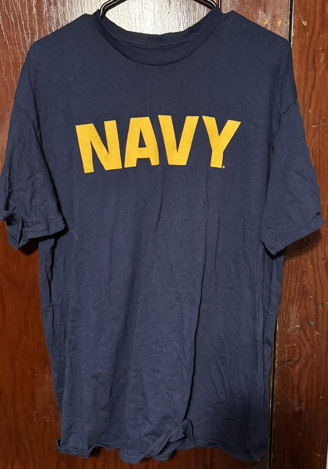 Other United States Navy Men's T Shirt Size XL Blue US Military Size ONE SIZE - 1 Thumbnail