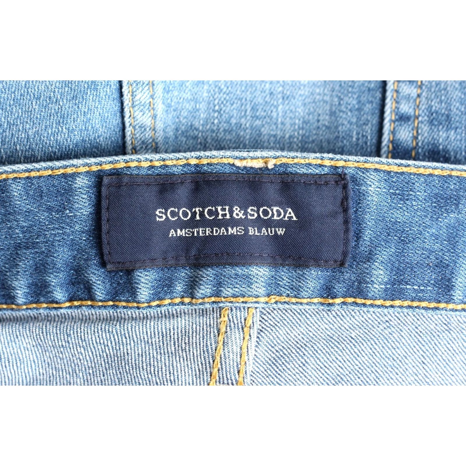 Scotch & Soda SCOTCH & SODA RALSTON Jeans Men 31/30 Slim Tapered Stretch DZ7546 blue denim mid rise 5-pocket Size US 31 - 7 Thumbnail